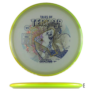 Axiom Discs Particle Eclipse Hex Factory Misprint - Fluorescent Yellow - Powergrip USA