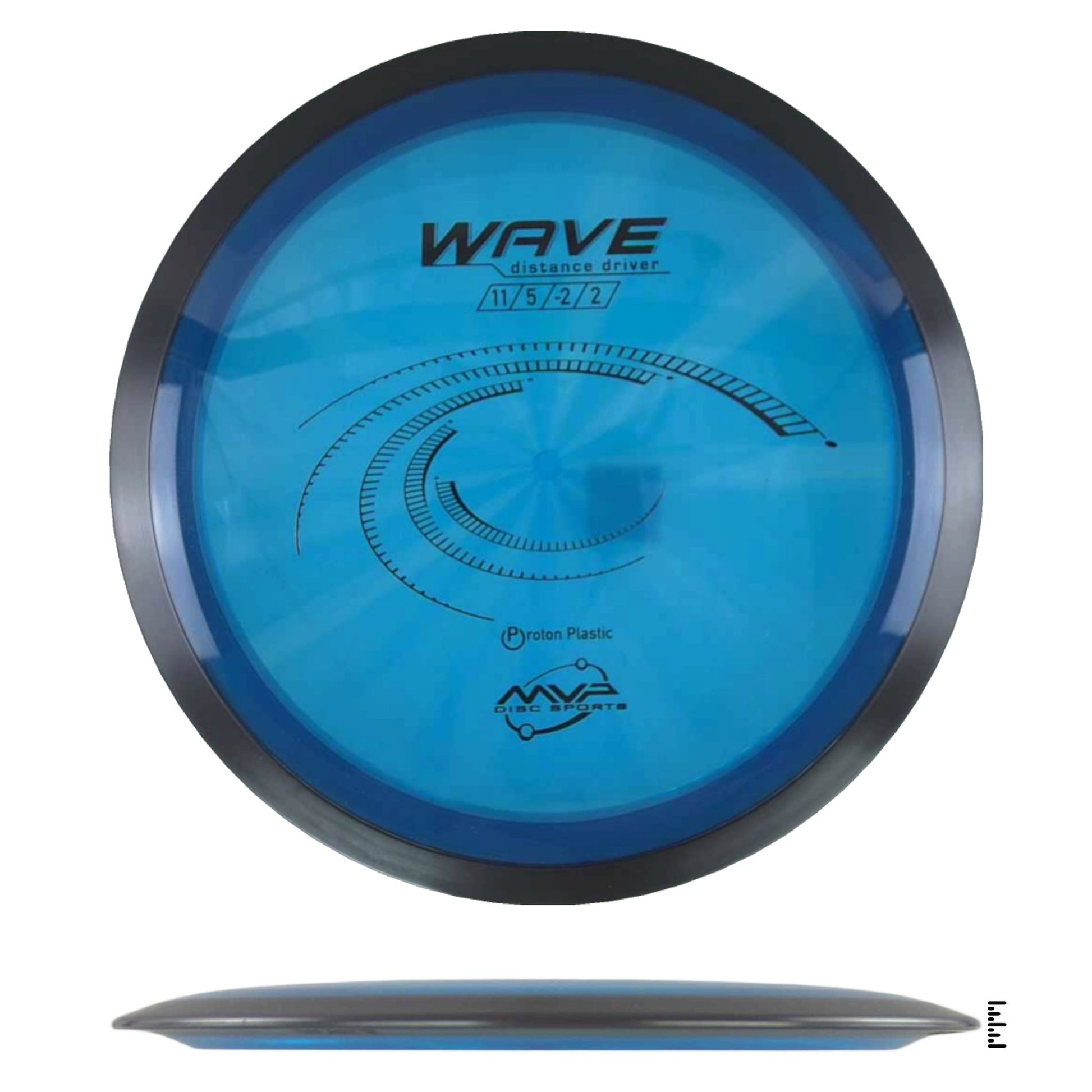 MVP Disc Sports Proton Wave - Blue - Powergrip USA
