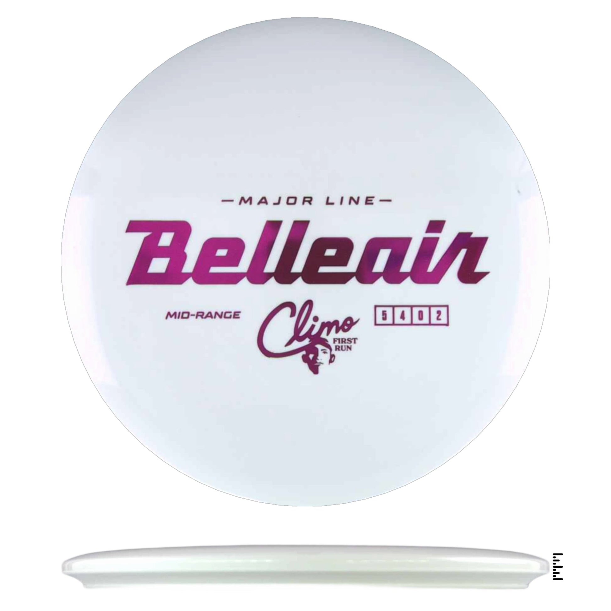 Major Line Belleair First Run - White - Powergrip USA