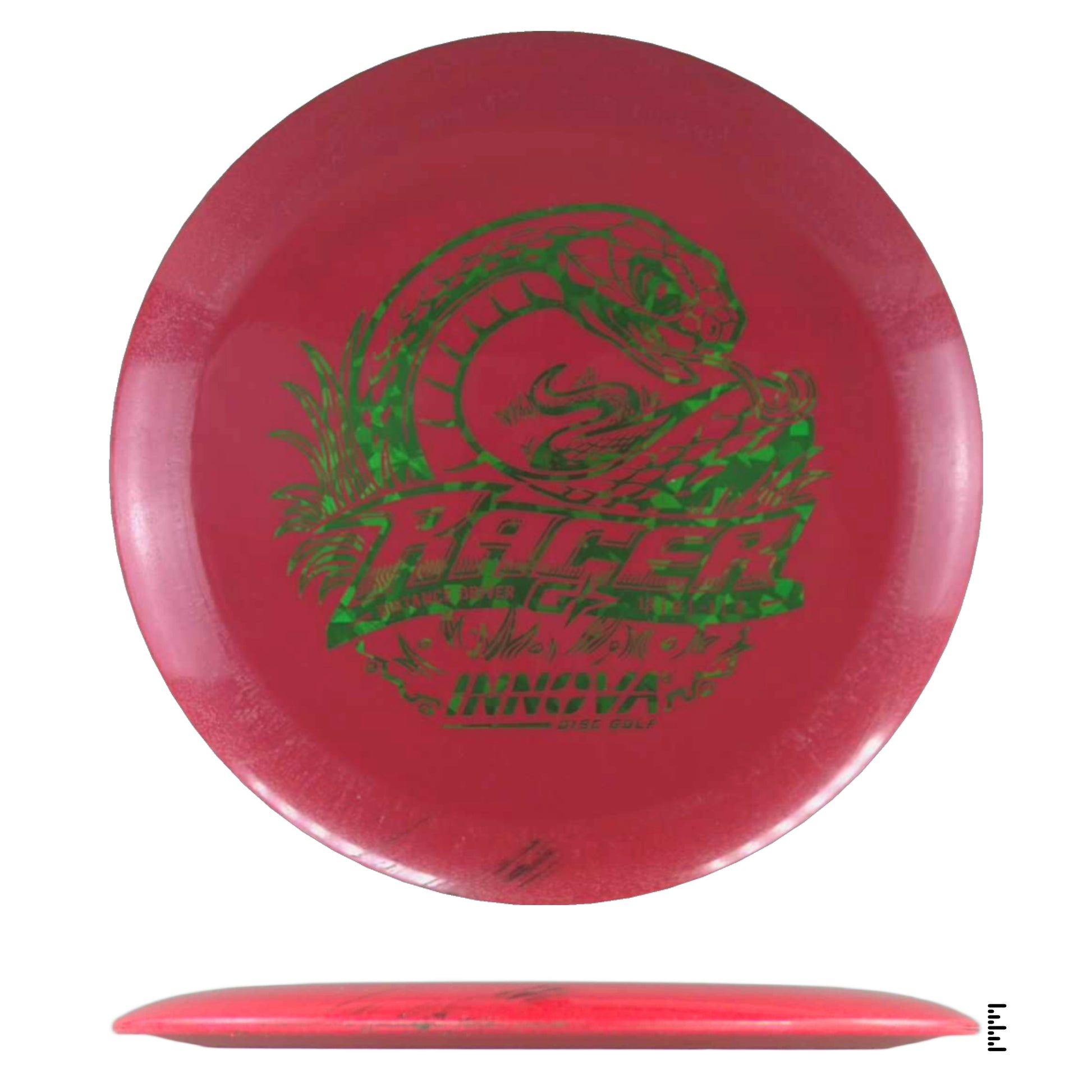 Red Racer disc golf disc