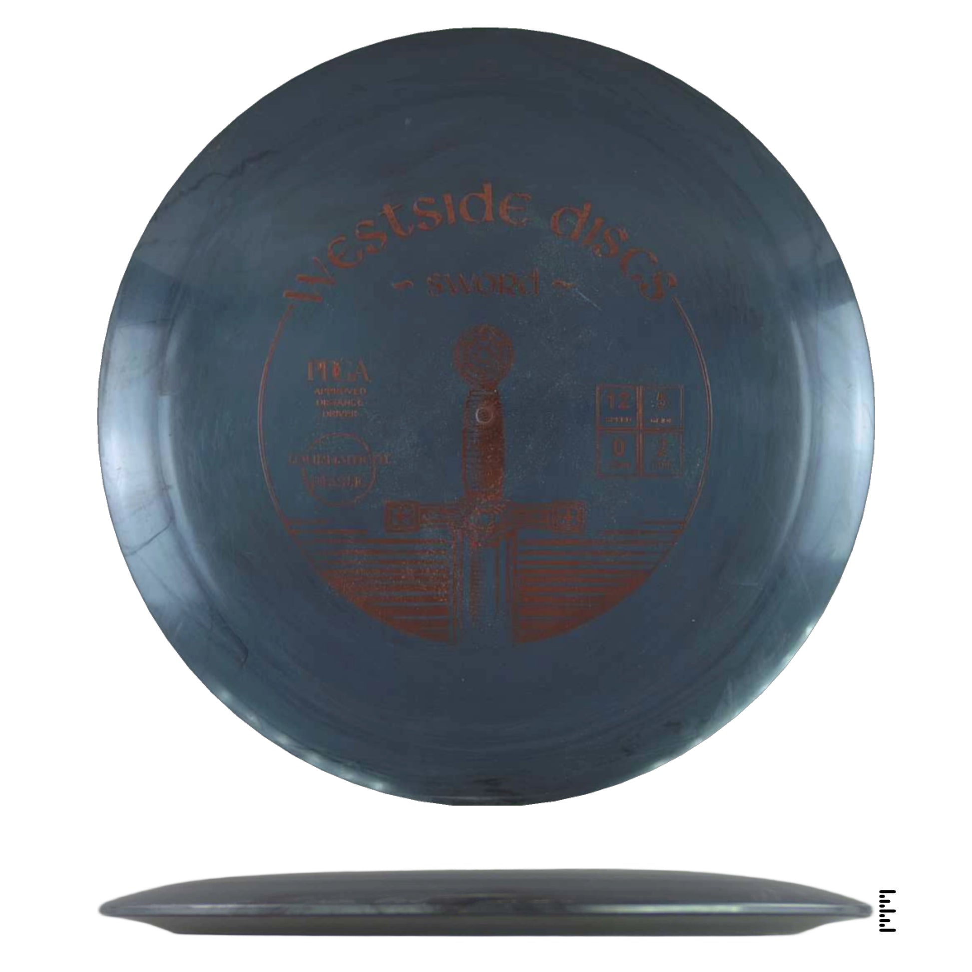 Westside Discs disc golf disc, grey, 9b245c40