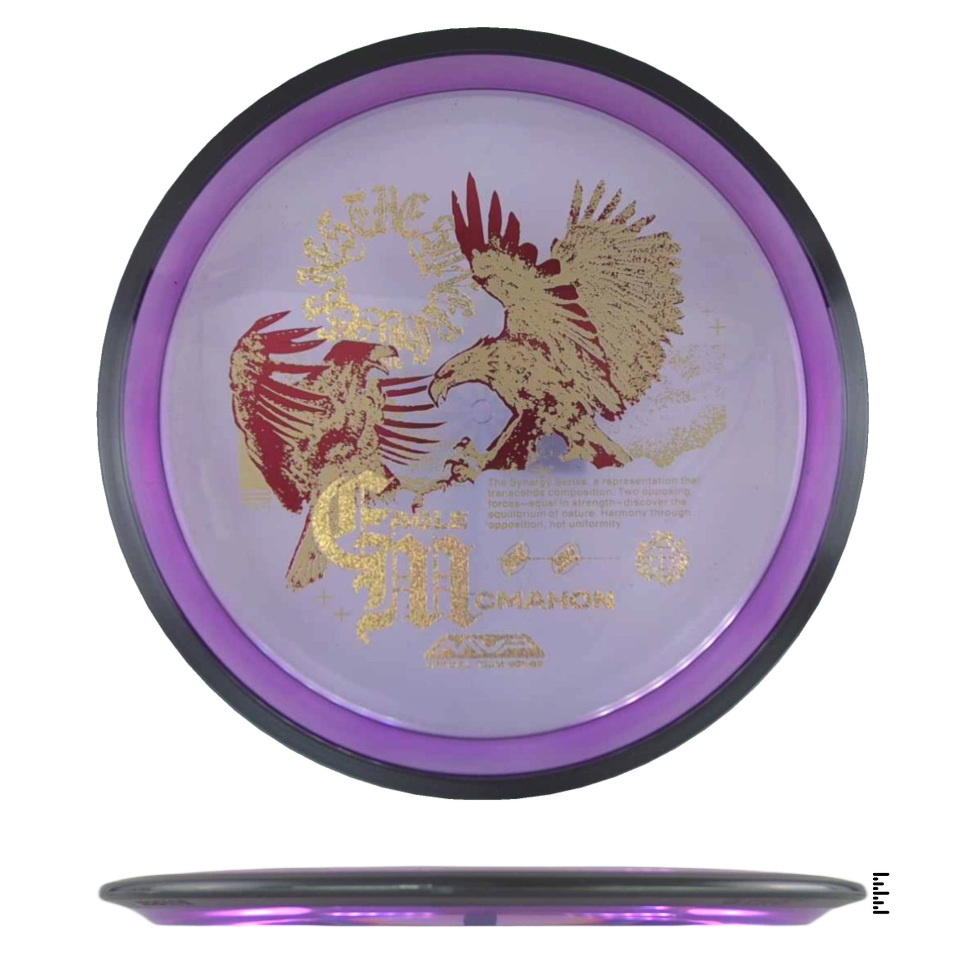 MVP Disc Sports Proton Resistor - Eagle McMahon Synergy Series - Violet - Powergrip USA