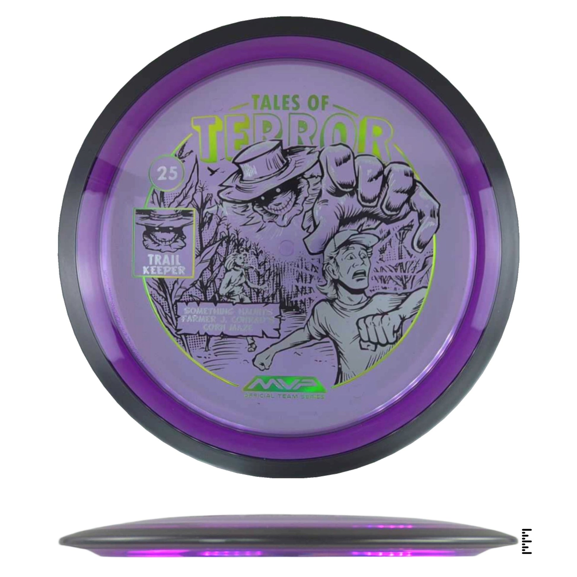 MVP Disc Sports Proton Trail - 2025 Halloween Special Edition - Violet - Powergrip USA
