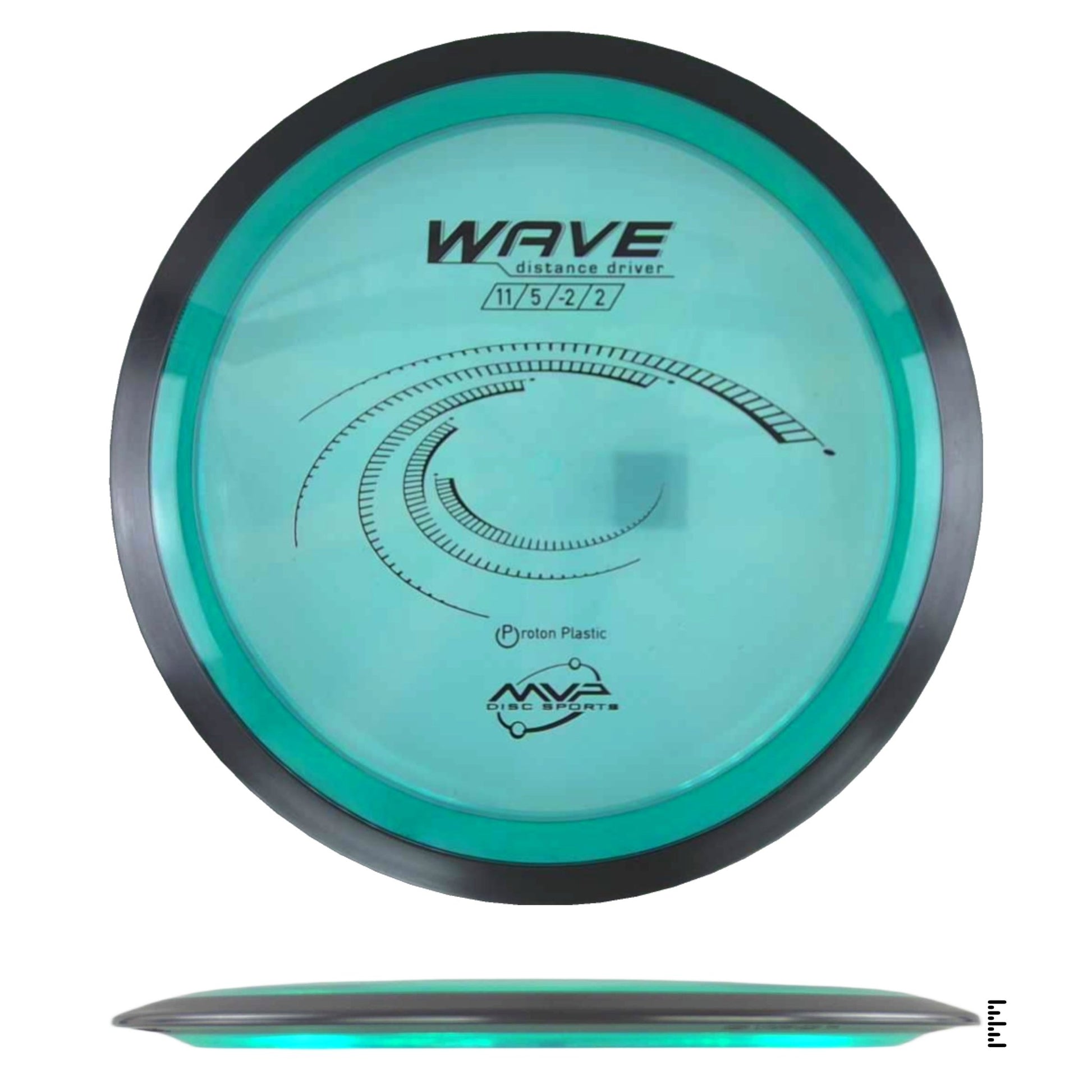 MVP Disc Sports Proton Wave - Teal - Powergrip USA