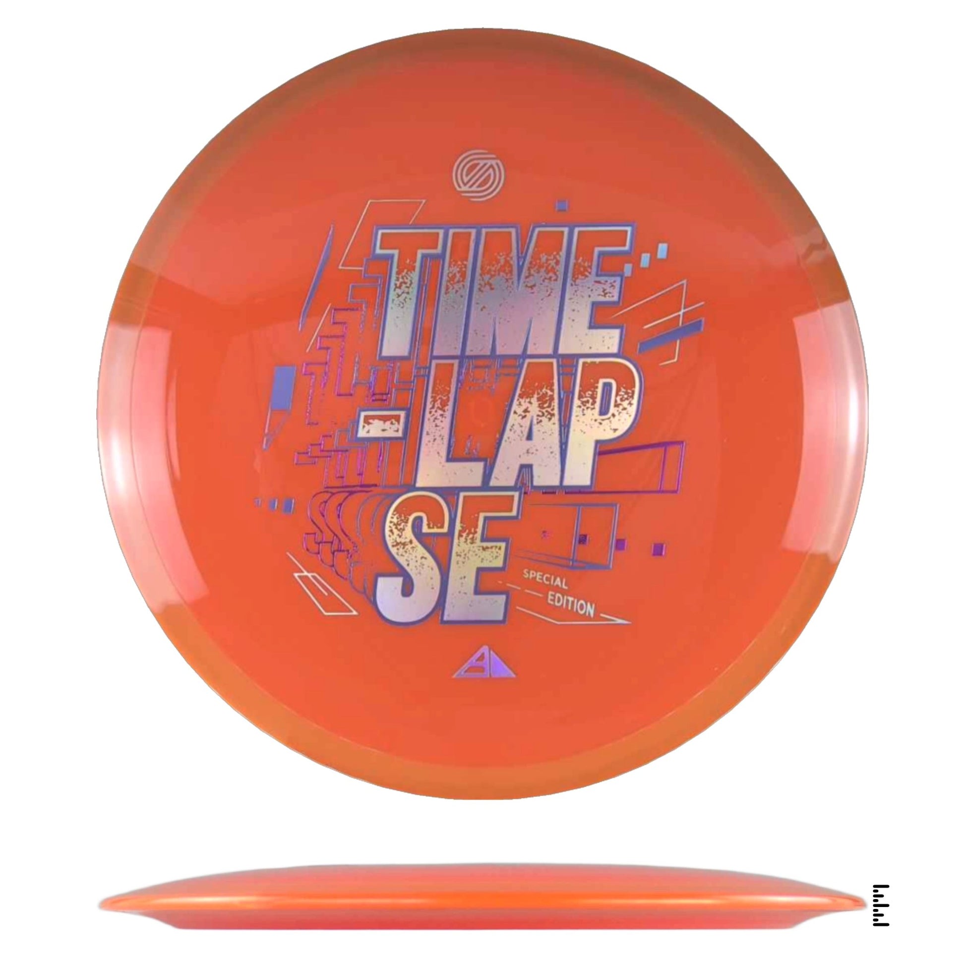 Axiom Discs Simon Line Neutron Time - Lapse Special Edition - Orange / Orange - Powergrip USA