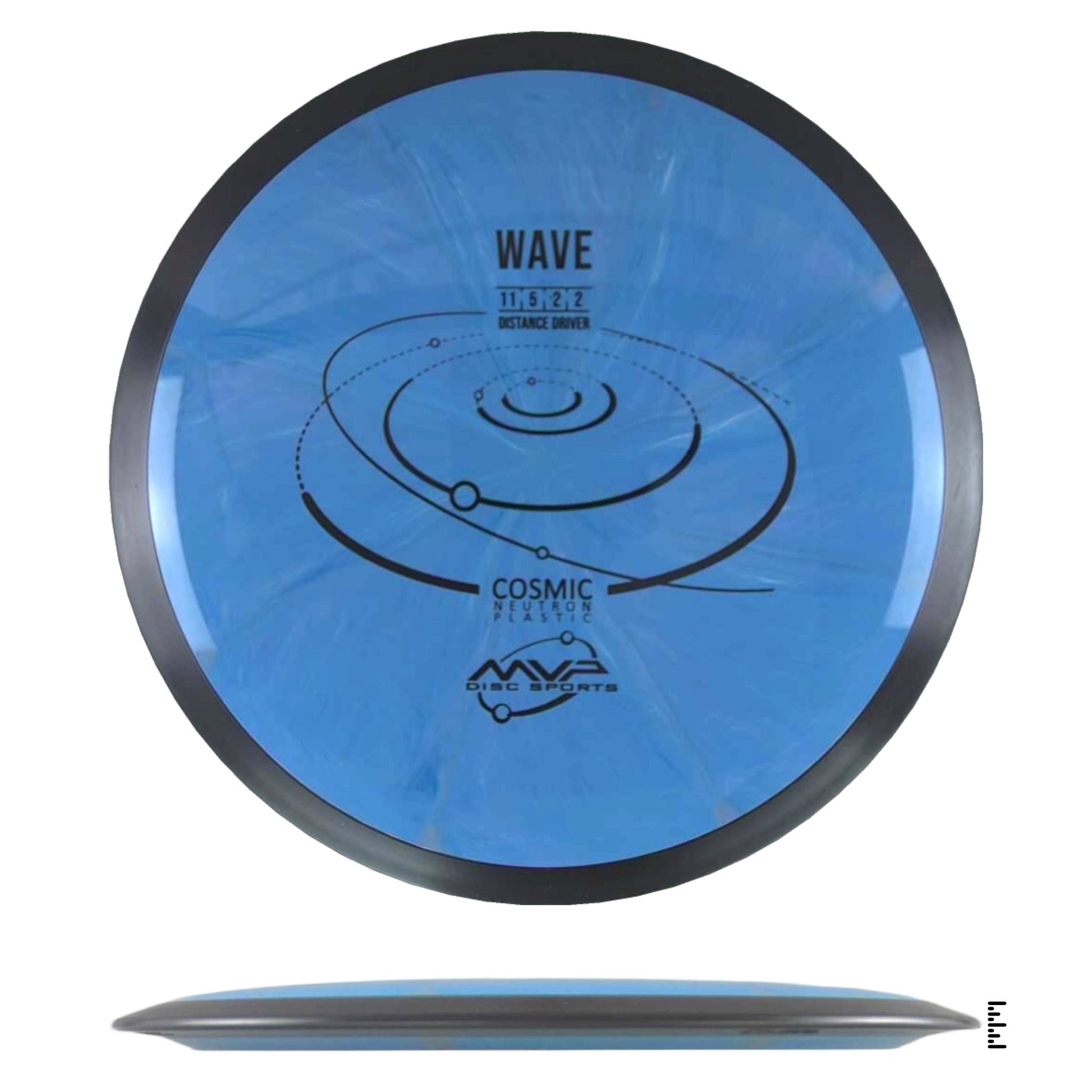 MVP Disc Sports Cosmic Neutron Wave - Blue - Powergrip USA