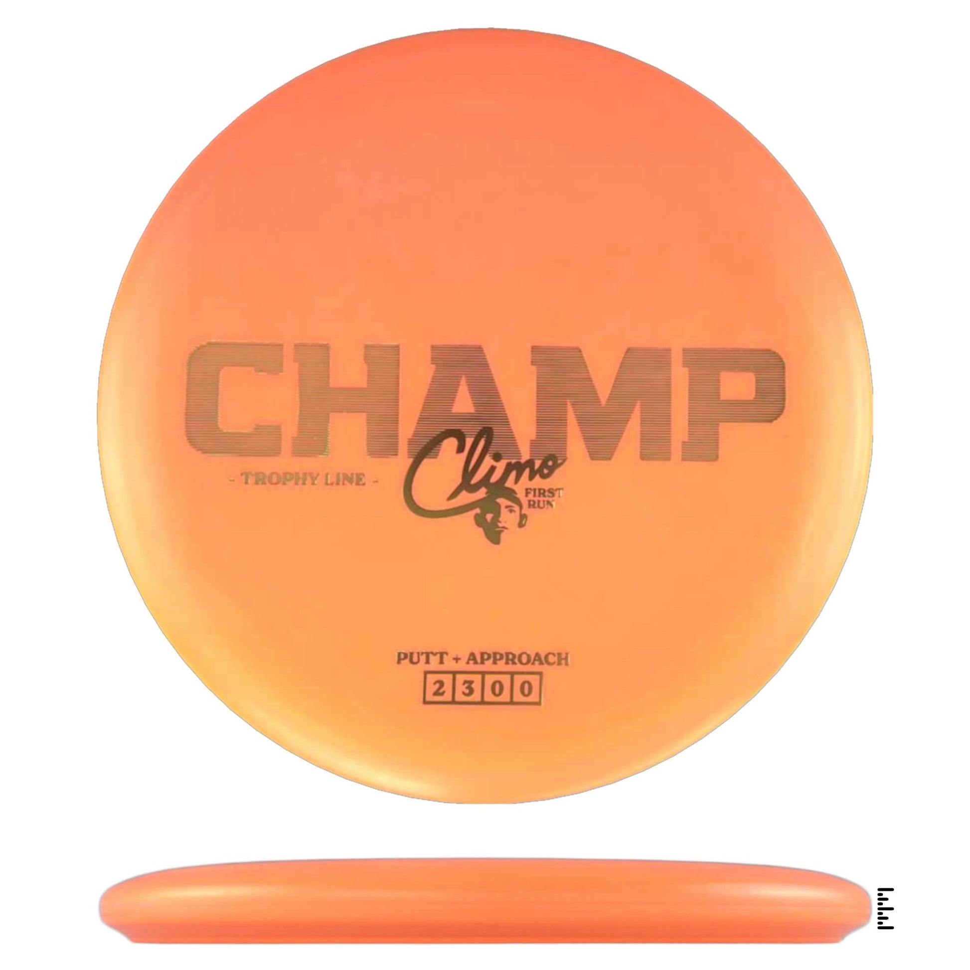Trophy Line Champ First Run - Orange - Powergrip USA