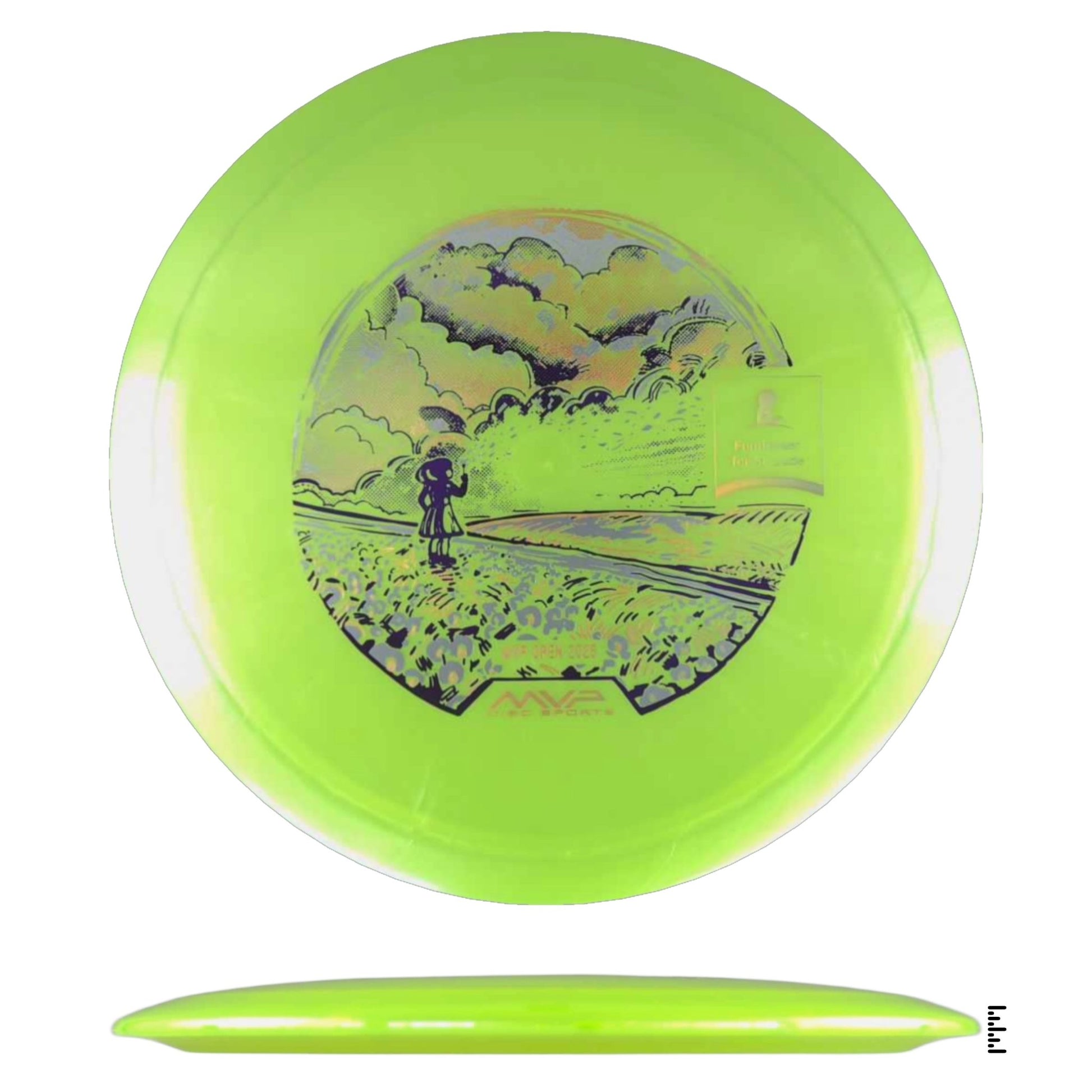 Streamline Discs Plasma Shift - Special Edition St. Jude Fundraiser - Lime - Powergrip USA