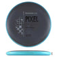 Axiom Discs Simon Line Electron Firm Pixel - Gray / Light Blue - Powergrip USA