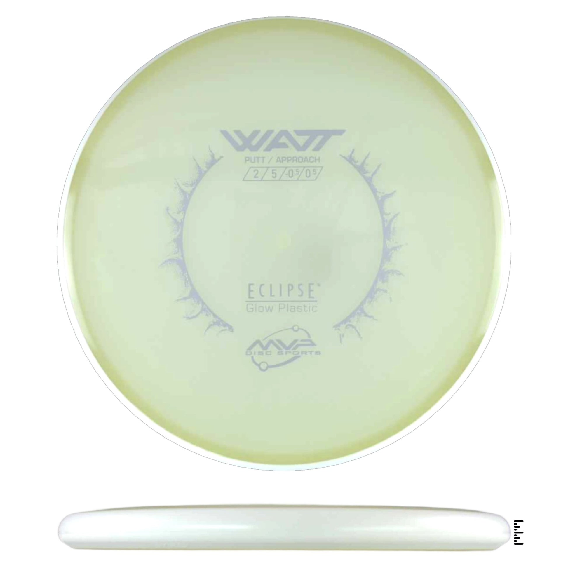 MVP Disc Sports Eclipse Watt - Glow - Powergrip USA