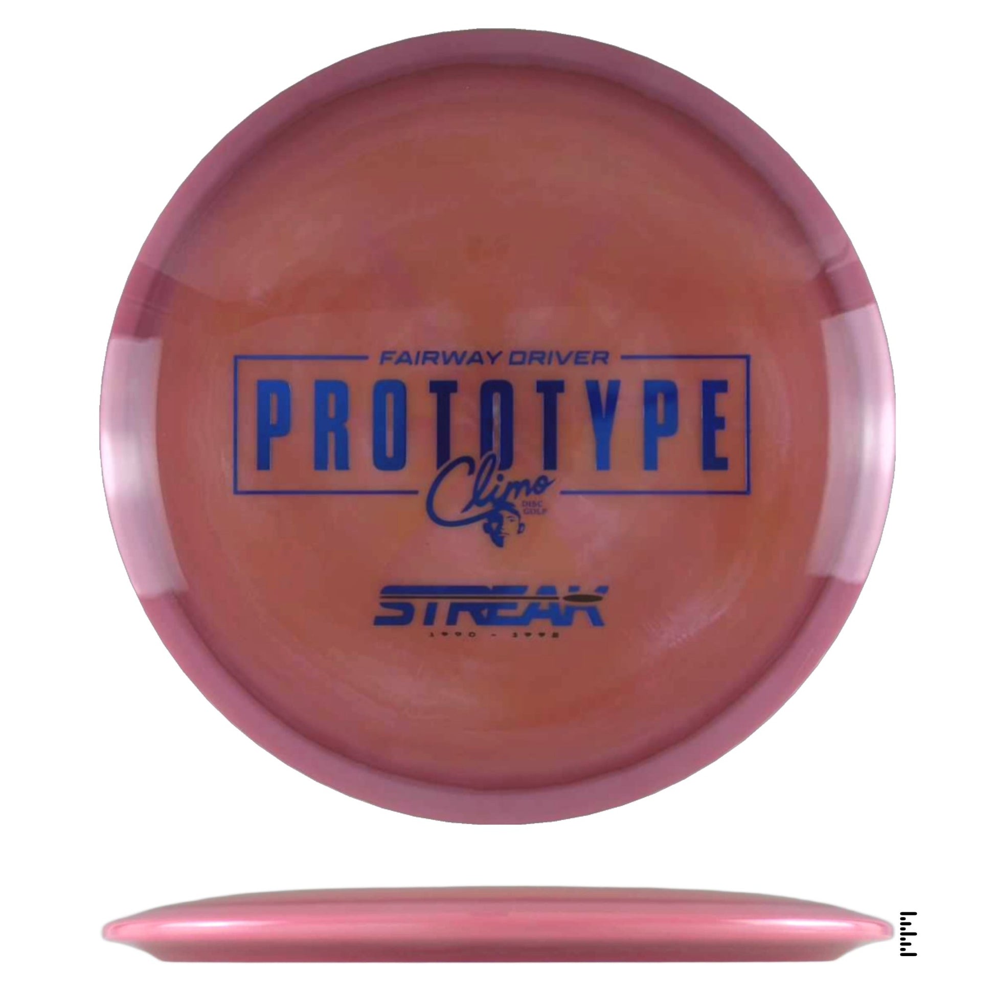 Climo Disc Golf Signature Line Streak Prototpye - Unique - Powergrip USA