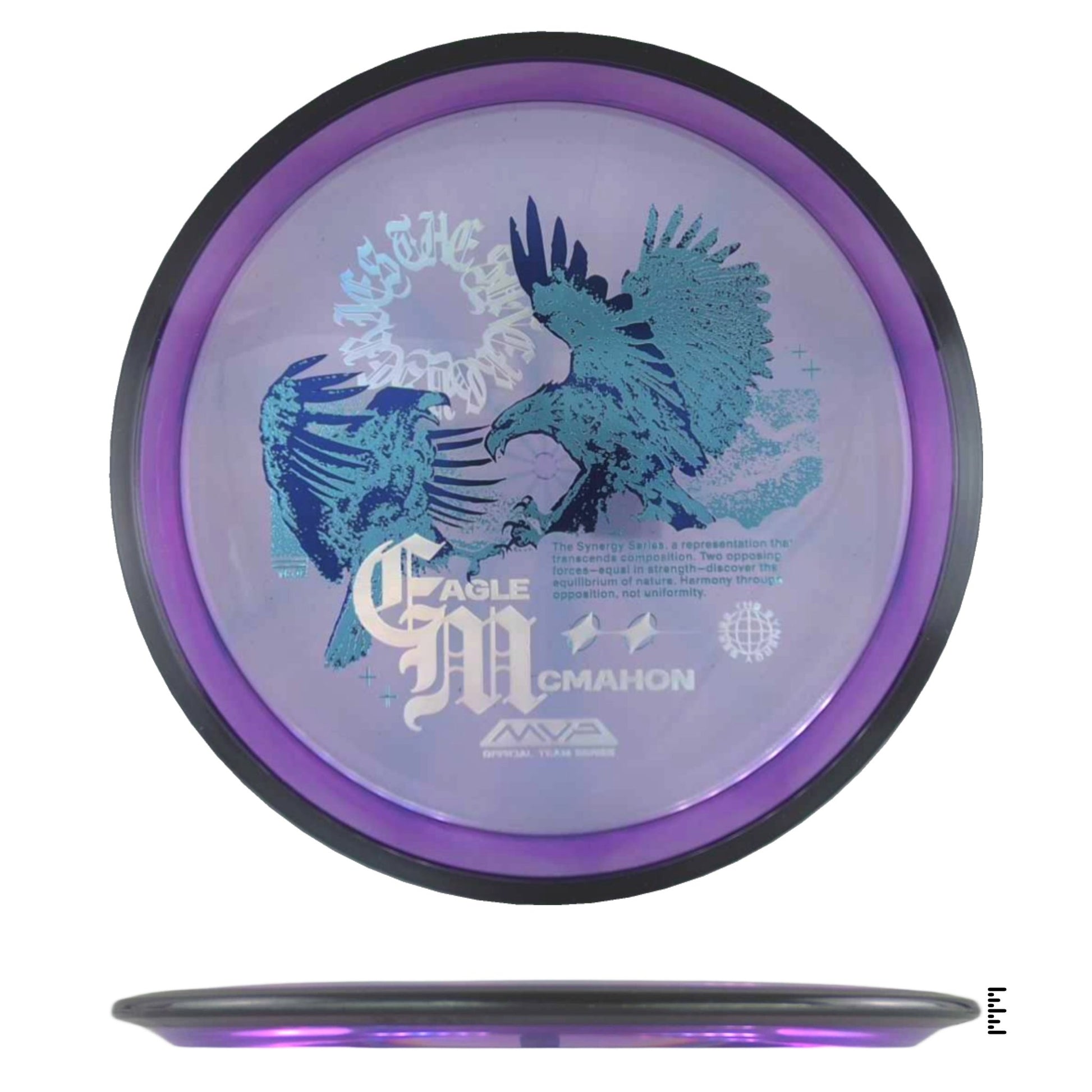 MVP Disc Sports Proton Resistor - Eagle McMahon Synergy Series - Violet - Powergrip USA