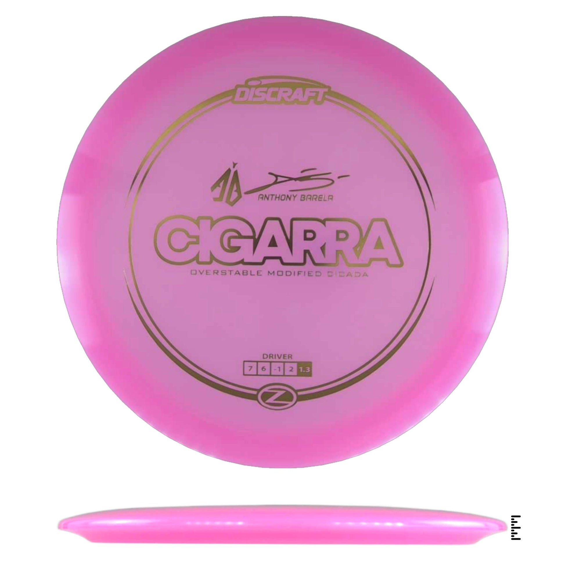 Discraft Z Line Cigarra - Anthony Barela - Pink - Powergrip USA