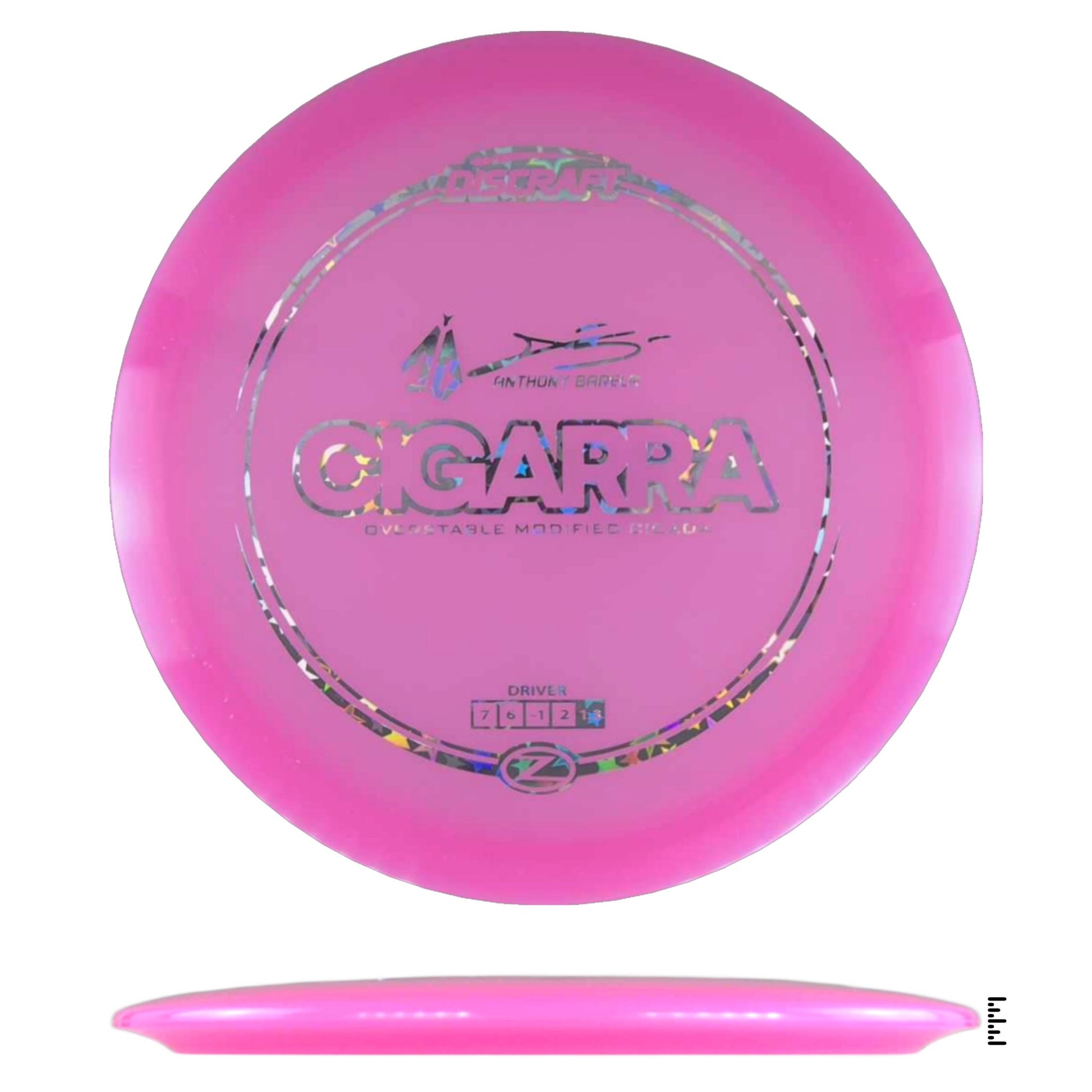 Discraft Z Line Cigarra - Anthony Barela - Pink - Powergrip USA