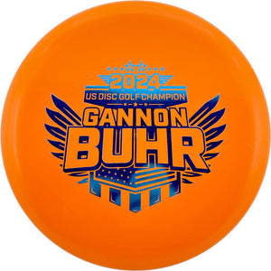D - Line Flex 3 P2x Gannon Buhr US Disc Golf Champion Triumph Series - Orange - Powergrip USA