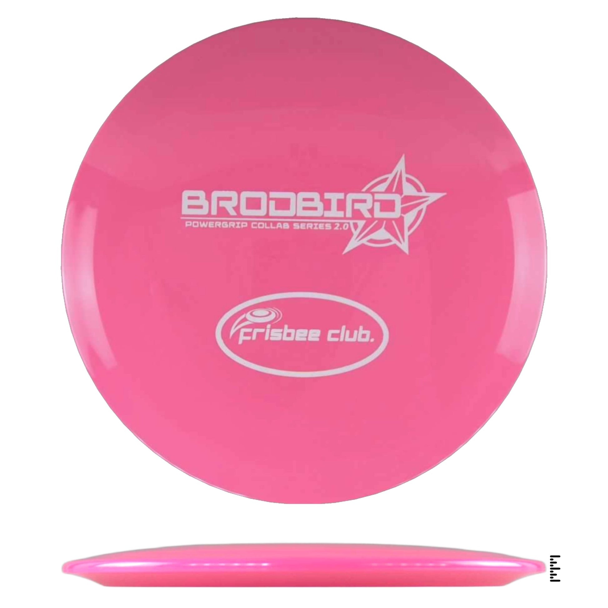 Innova Star Firebird Flat Top Brodbird 2.0 - Broderic - Powergrip Collab Series - Pink - Powergrip USA
