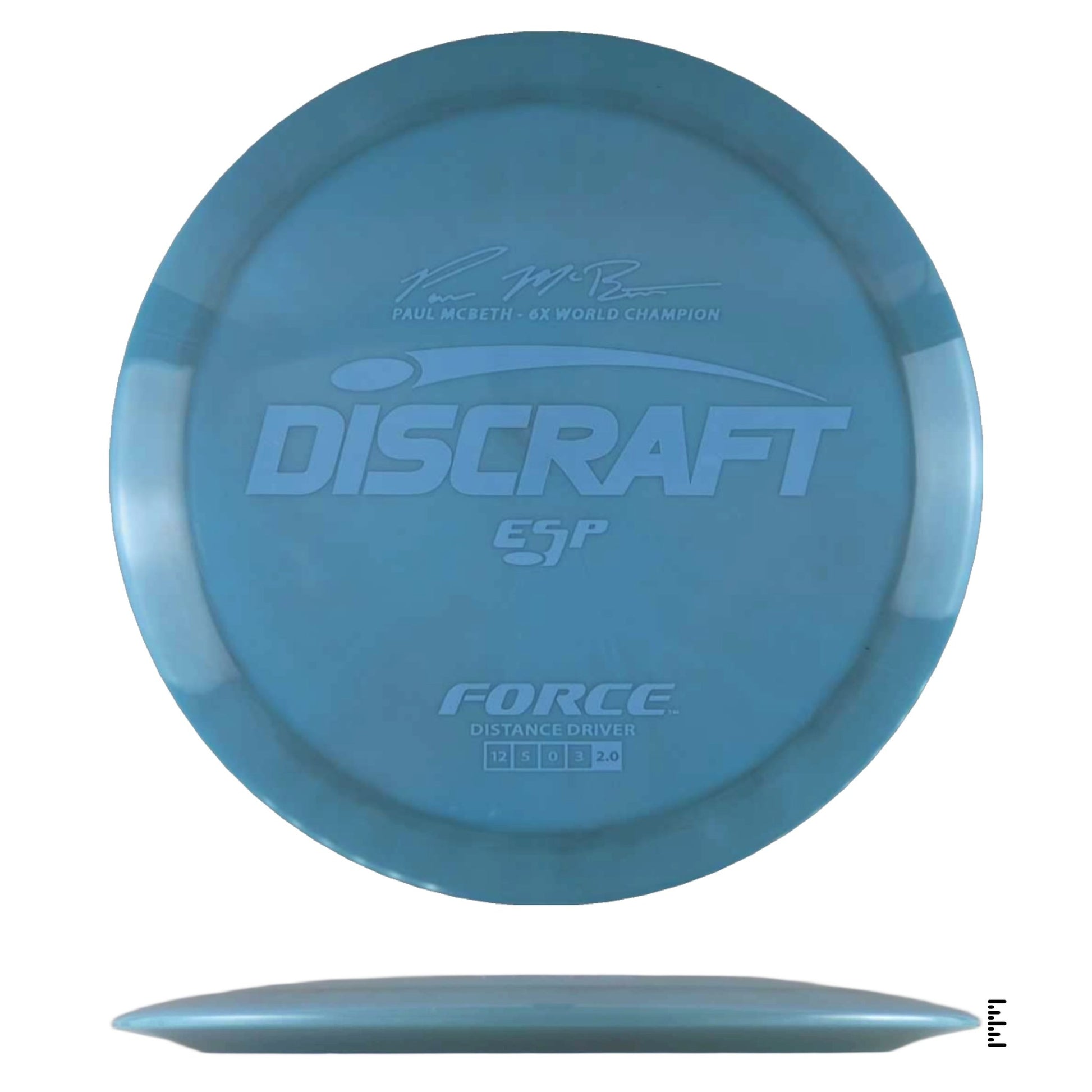 Discraft ESP Force Paul McBeth 5x - Blue - Powergrip USA