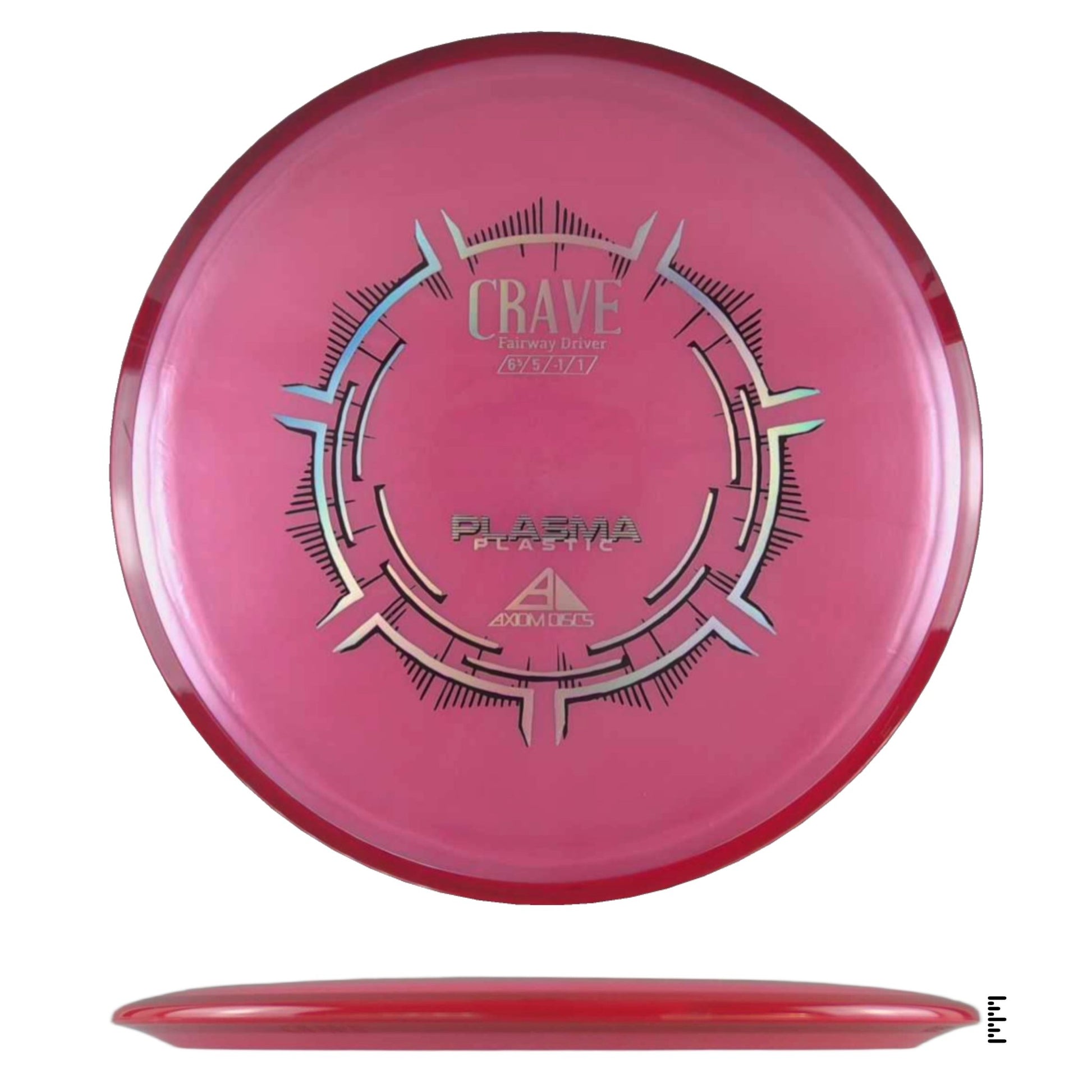 Axiom Discs Plasma Crave - Pink / Red - Powergrip USA