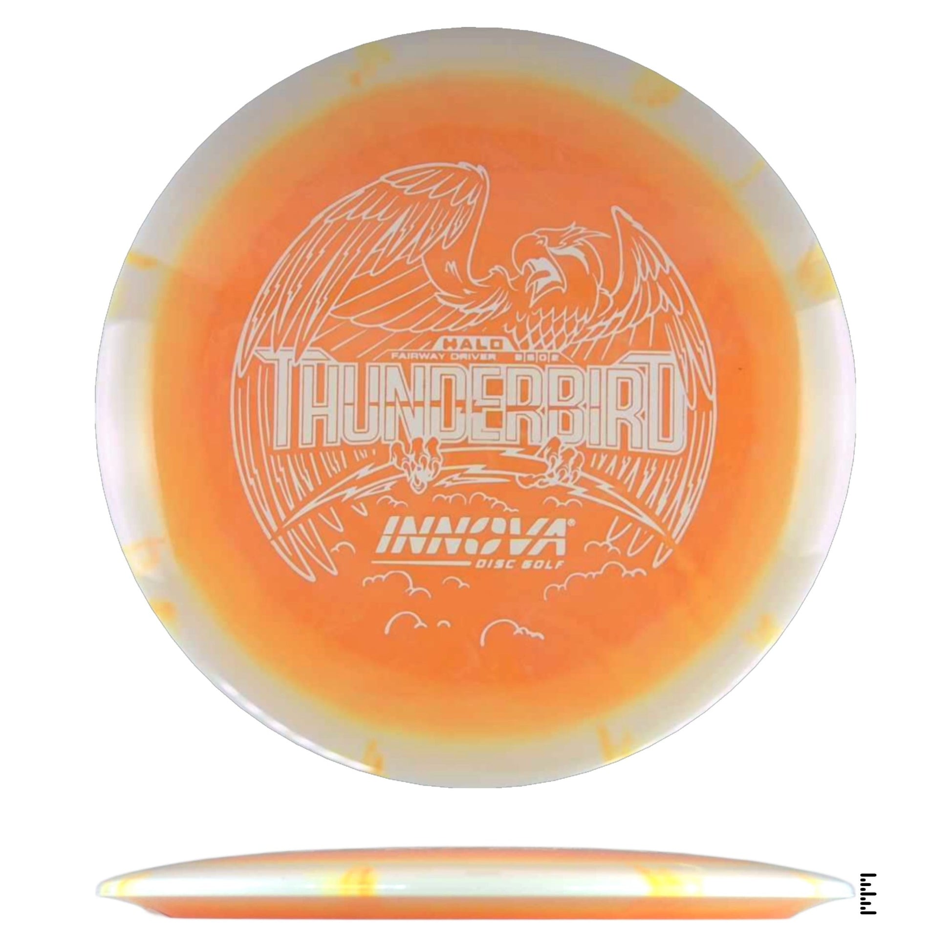 Innova Halo Star ThunderBird - Orange / White - Powergrip USA