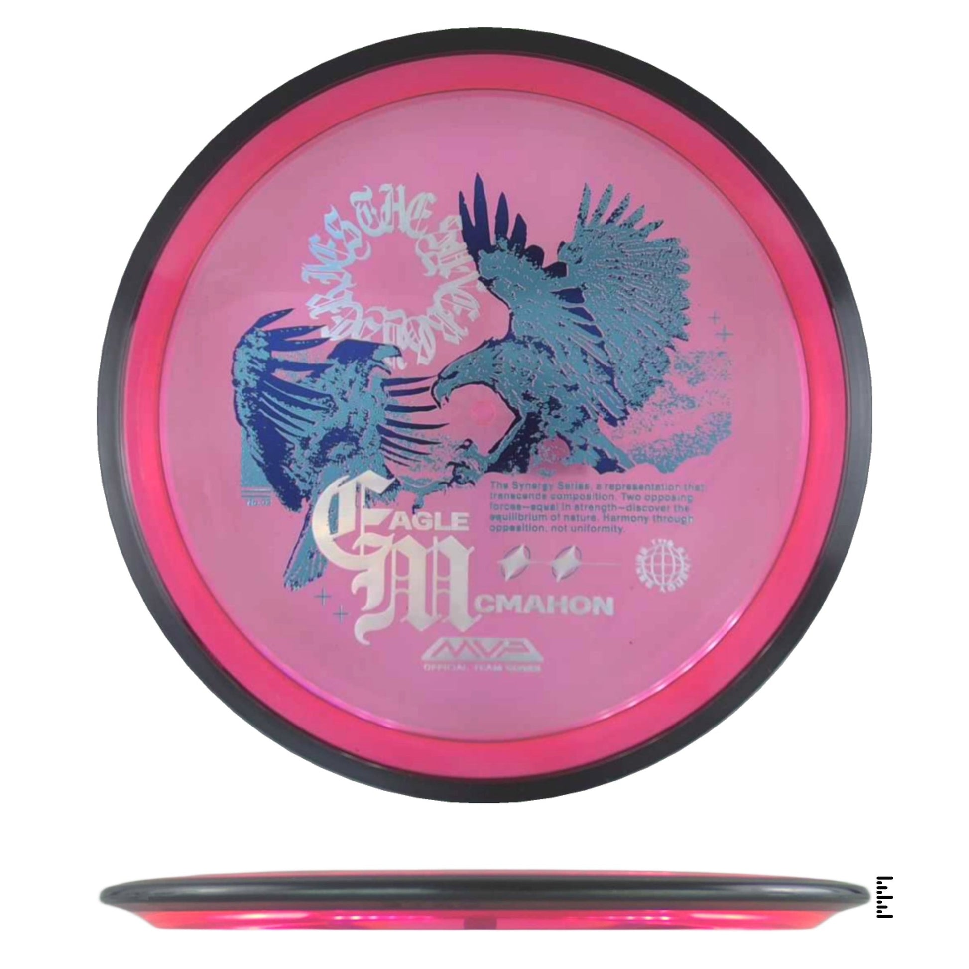 MVP Disc Sports Proton Resistor - Eagle McMahon Synergy Series - Pink - Powergrip USA