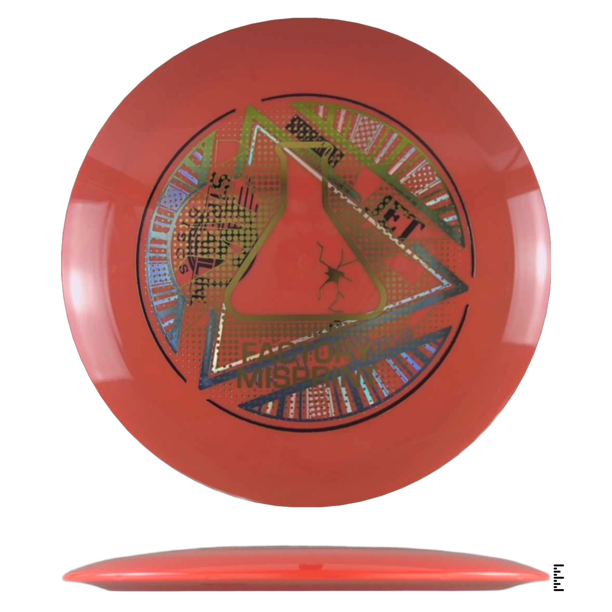 Streamline Discs Neutron Jet Factory Misprint - Orange - Powergrip USA