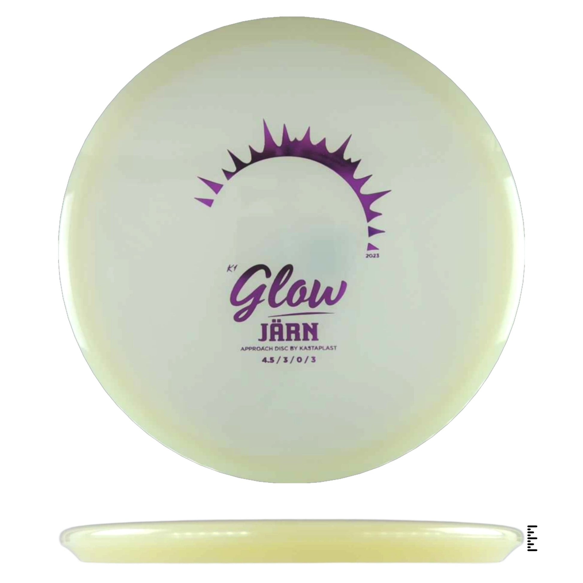 Kastaplast K1 Glow Järn 2023 Edition - Glow - Powergrip USA