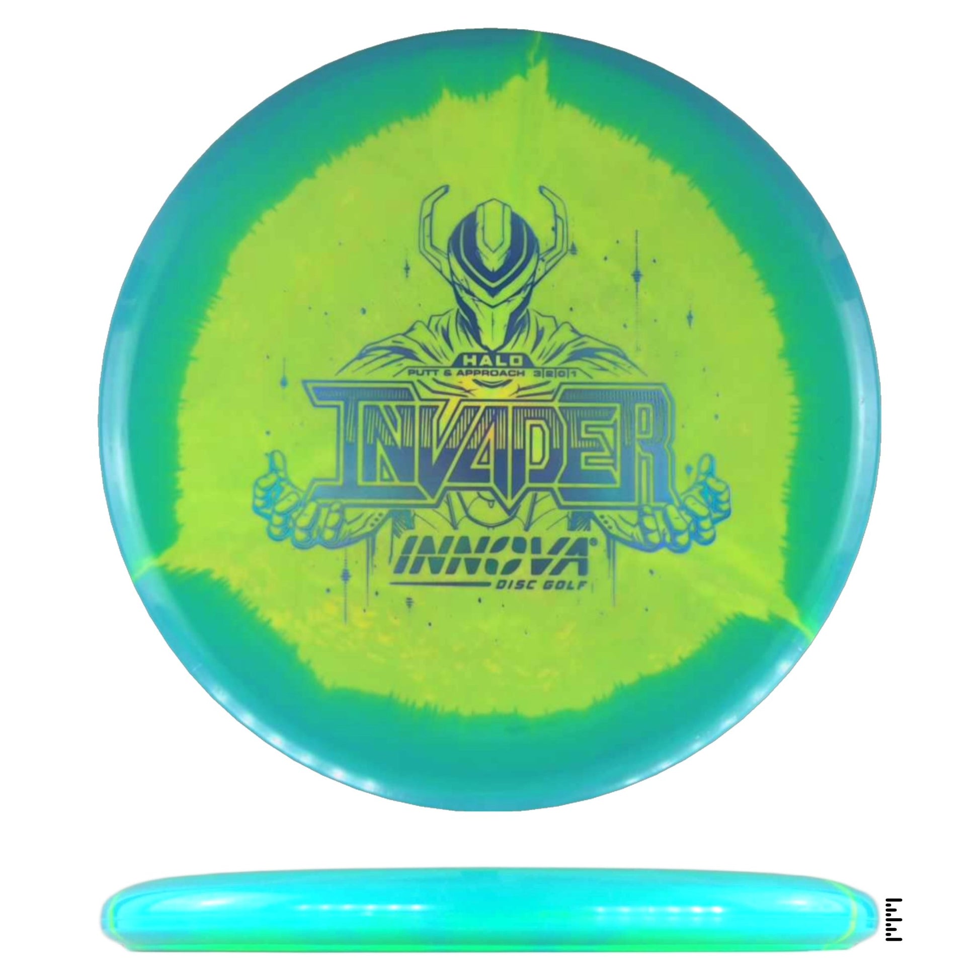 Innova Halo Star Invader - Yellow / Light Blue - Powergrip USA