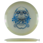 Climo Disc Golf 5x Glow Streak - Skull Stamp - Glow - Powergrip USA