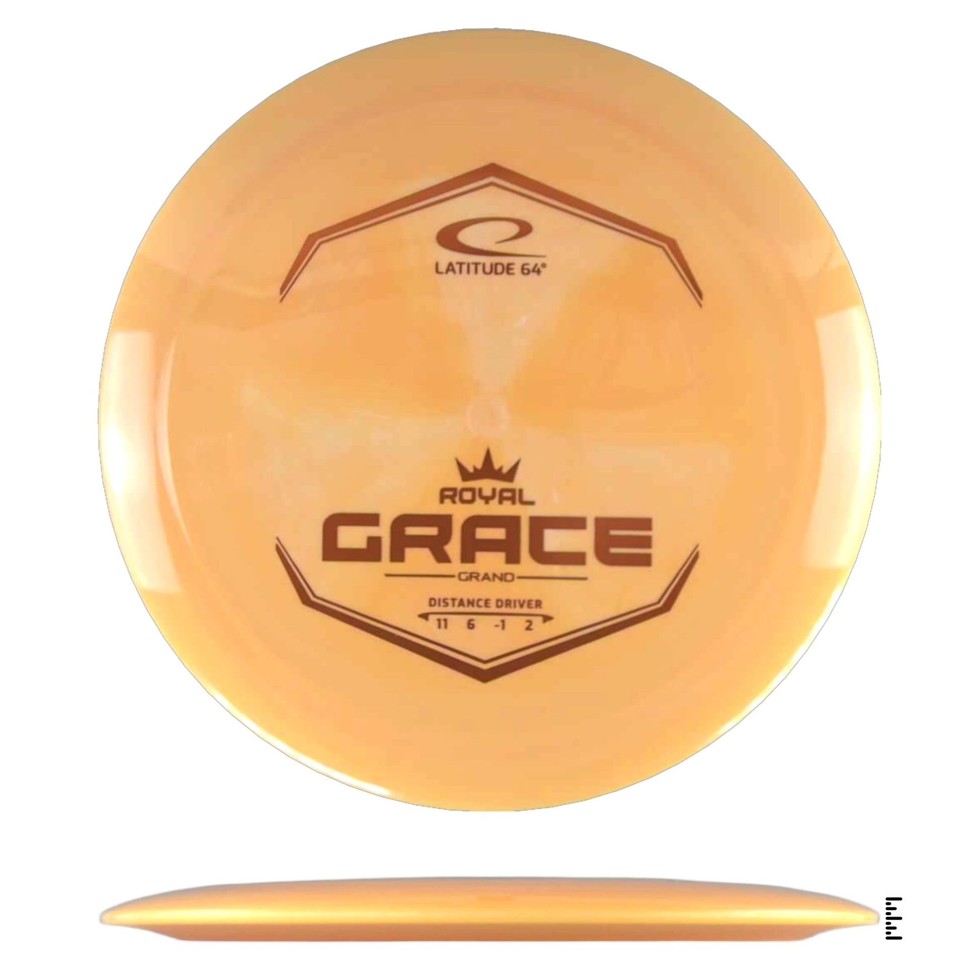 Latitude 64 Royal Grand Grace - Light Orange - Powergrip USA