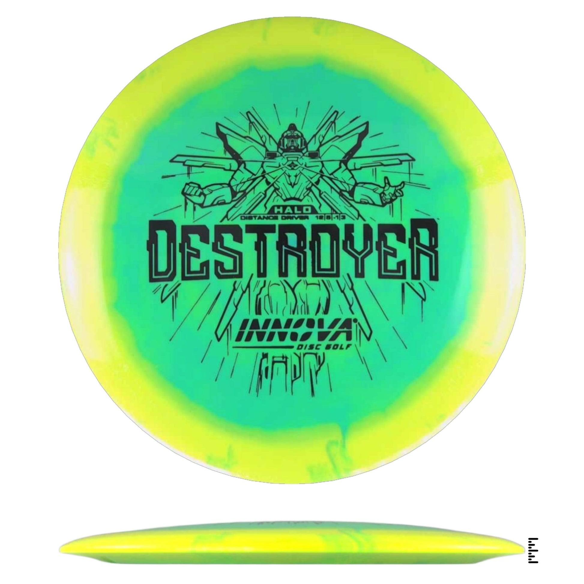 Innova Halo Destroyer - Teal / Yellow - Powergrip USA