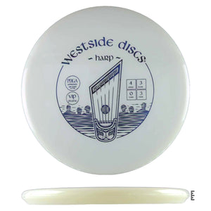 Westside Discs VIP Harp - White - Powergrip USA