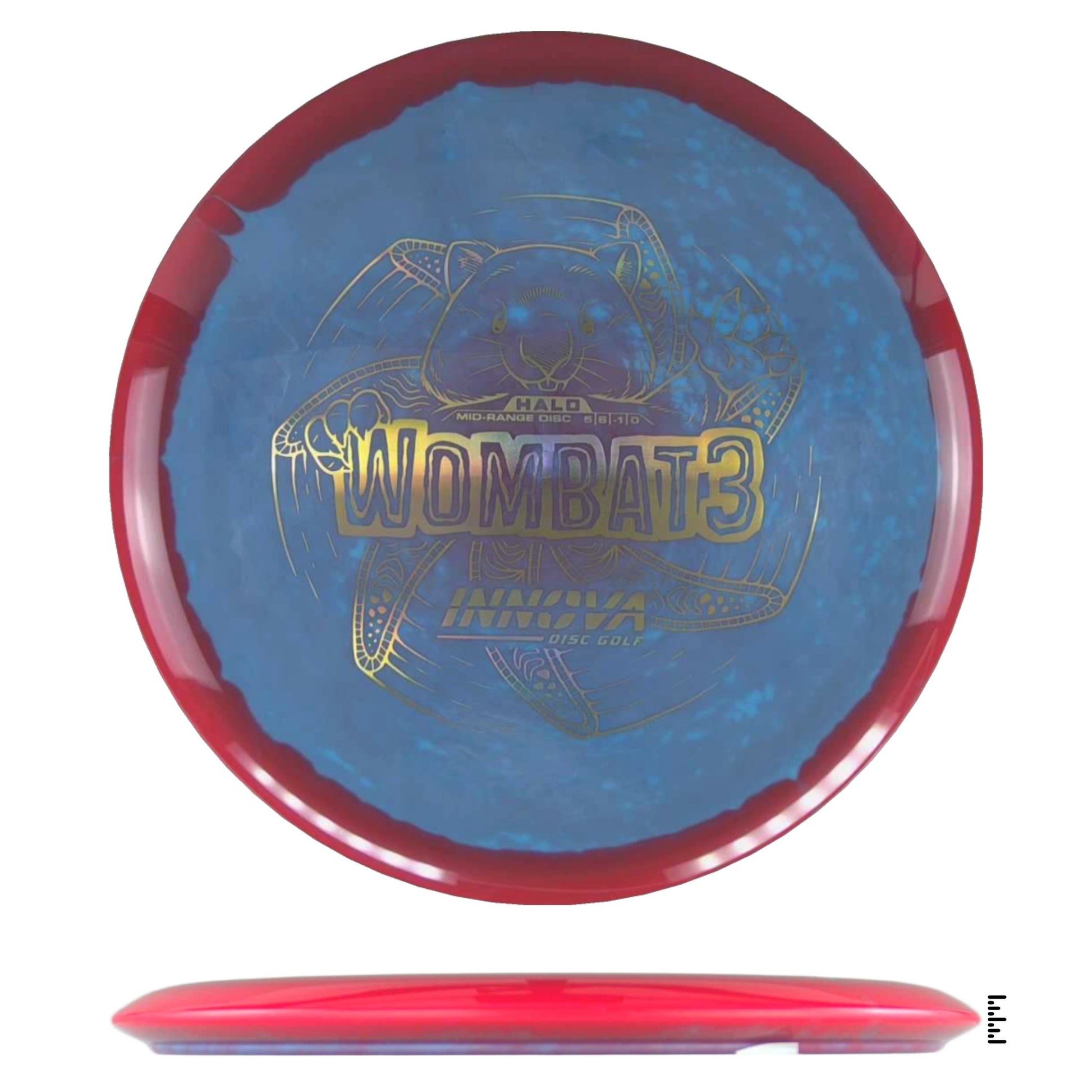 Innova Halo Star Wombat3 - Blue / Red - Powergrip USA