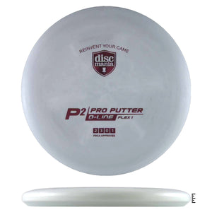 Discmania D - Line Flex 1 P2 Sky God Mini Stamp - Light Gray - Powergrip USA