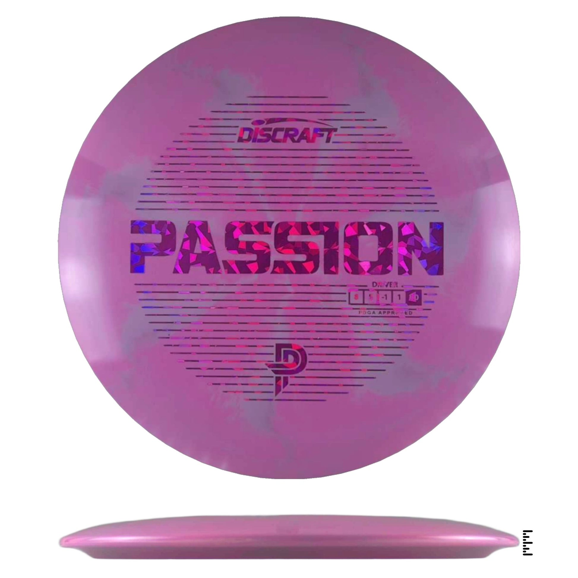 Discraft ESP Swirl Passion Paige Pierce - Magenta - Powergrip USA