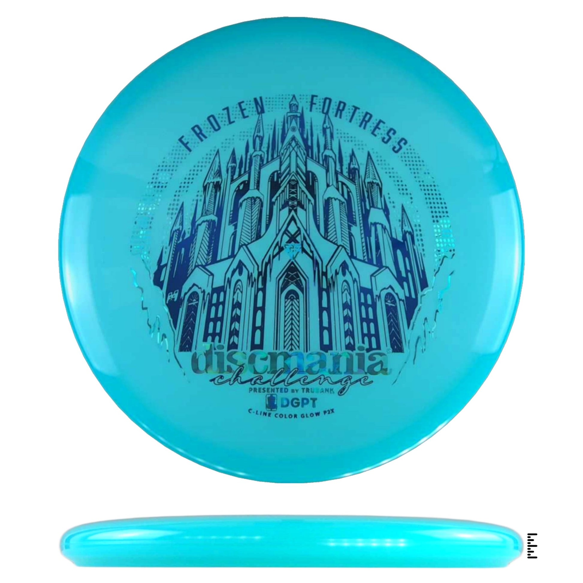 Discmania Color Glow C - line P2x - Discmania Challenge Fundraiser - Turquoise - Powergrip USA