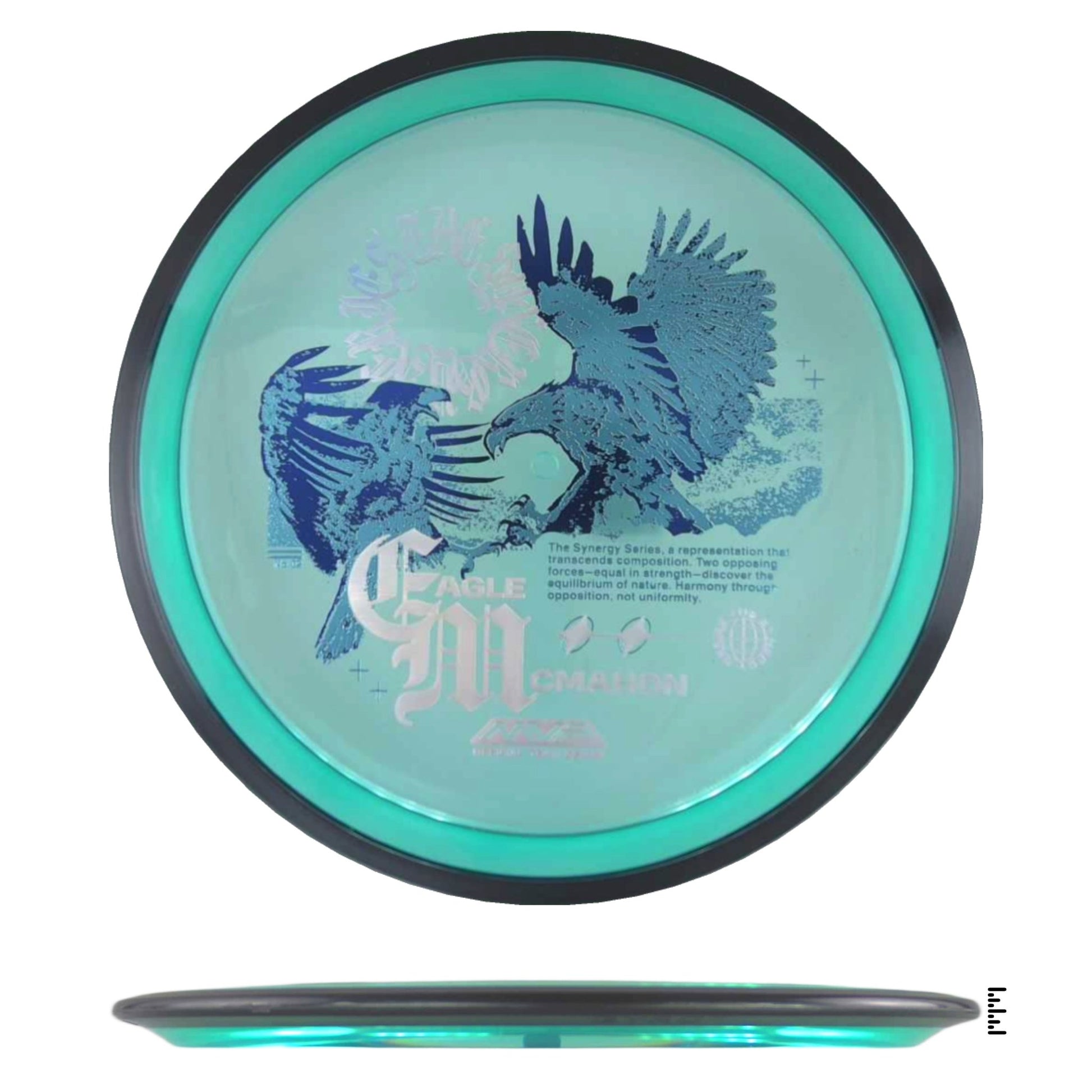MVP Disc Sports Proton Resistor - Eagle McMahon Synergy Series - Turquoise - Powergrip USA