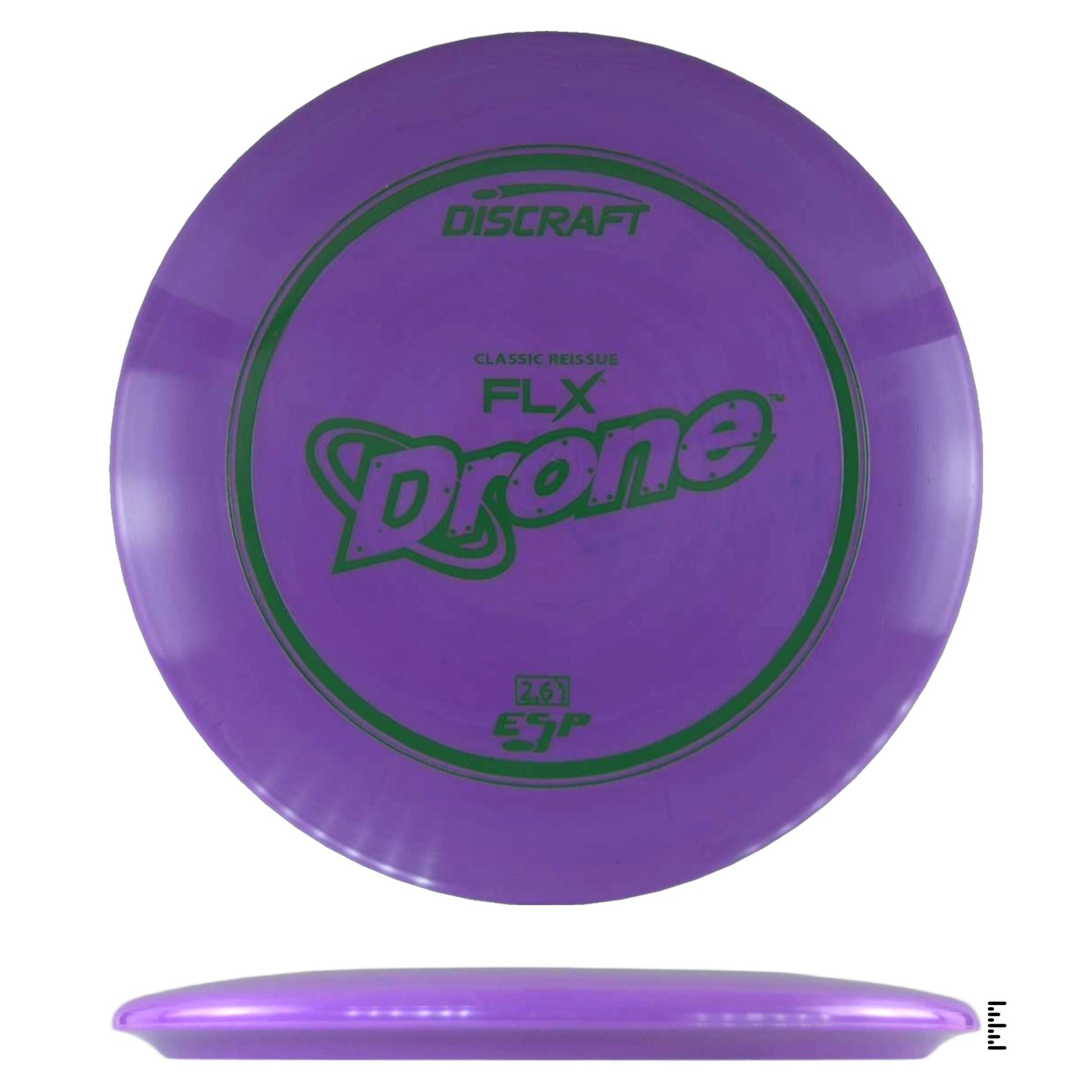 Discraft ESP FLX Drone - Classic Reissue - Violet - Powergrip USA