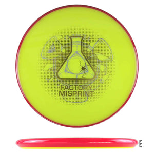 Axiom Discs Neutron Tempo Factory Misprint - Yellow / Red - Powergrip USA