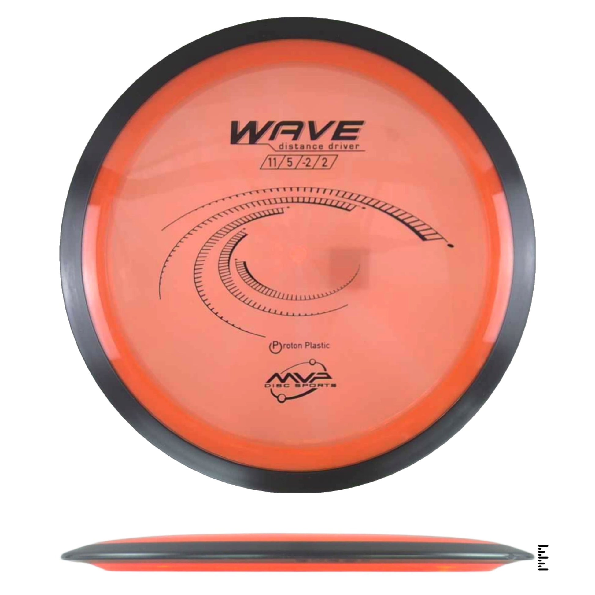 MVP Disc Sports Proton Wave - Orange - Powergrip USA