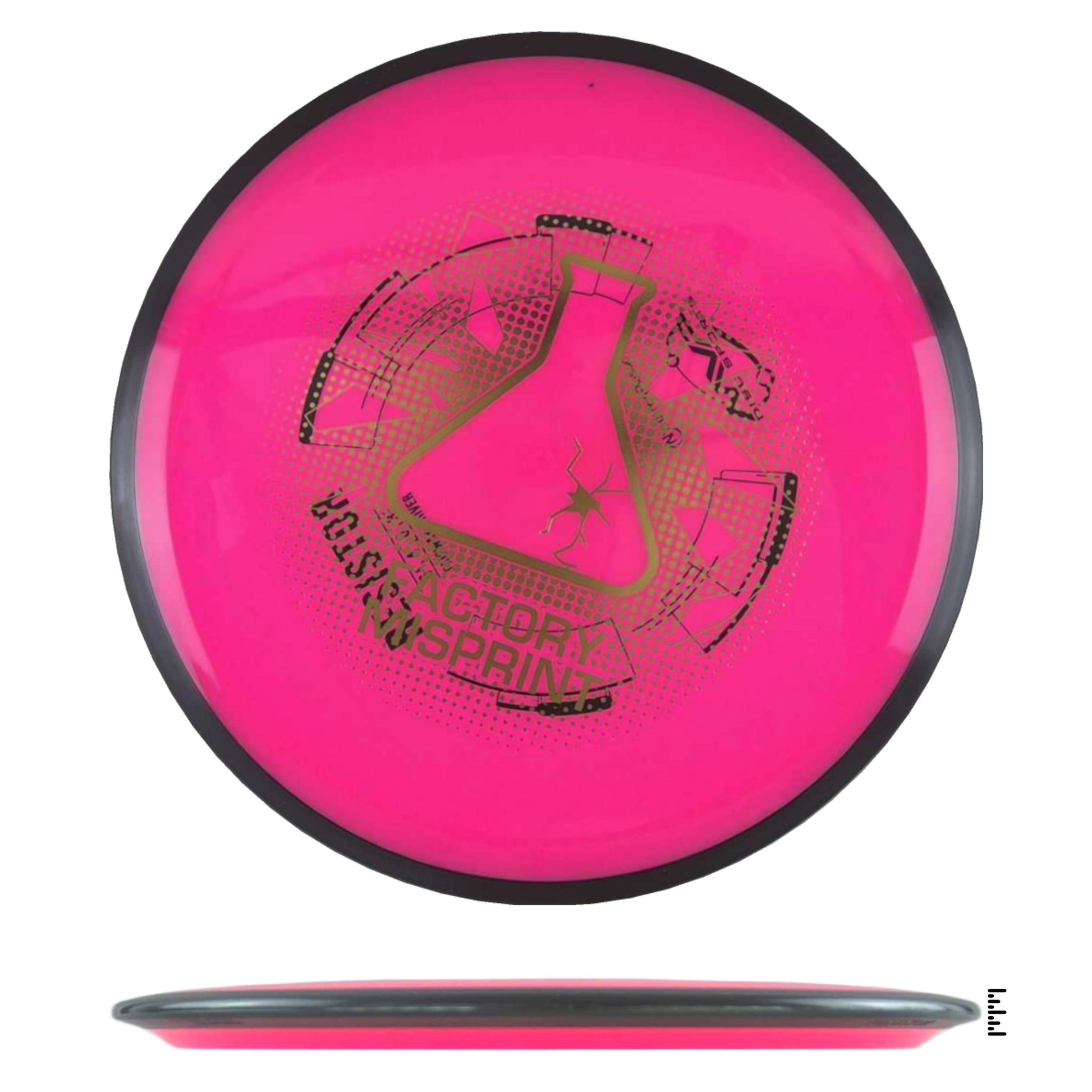 MVP Disc Sports Neutron Resistor Factory Misprint - Hot Pink - Powergrip USA