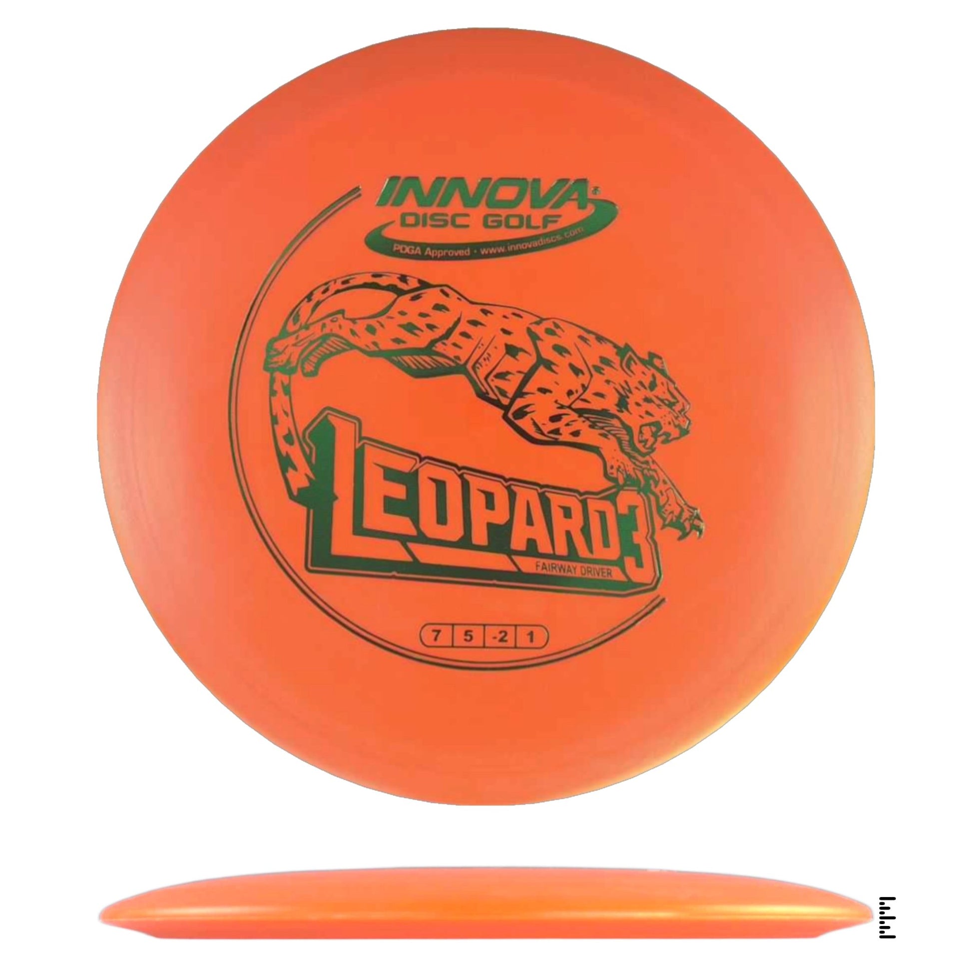 Innova DX Leopard3 - Orange - Powergrip USA