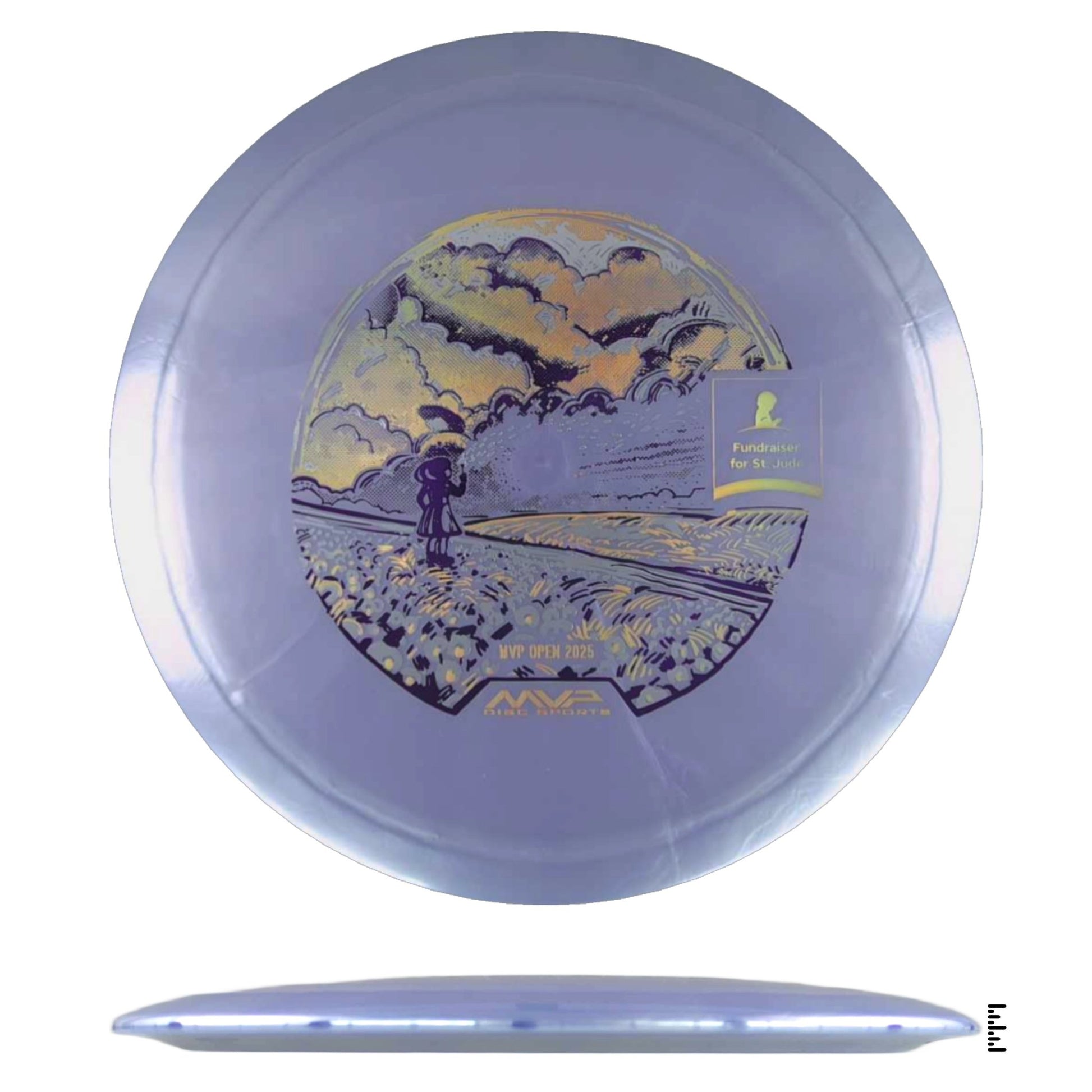 Streamline Discs Plasma Shift - Special Edition St. Jude Fundraiser - Plum - Powergrip USA