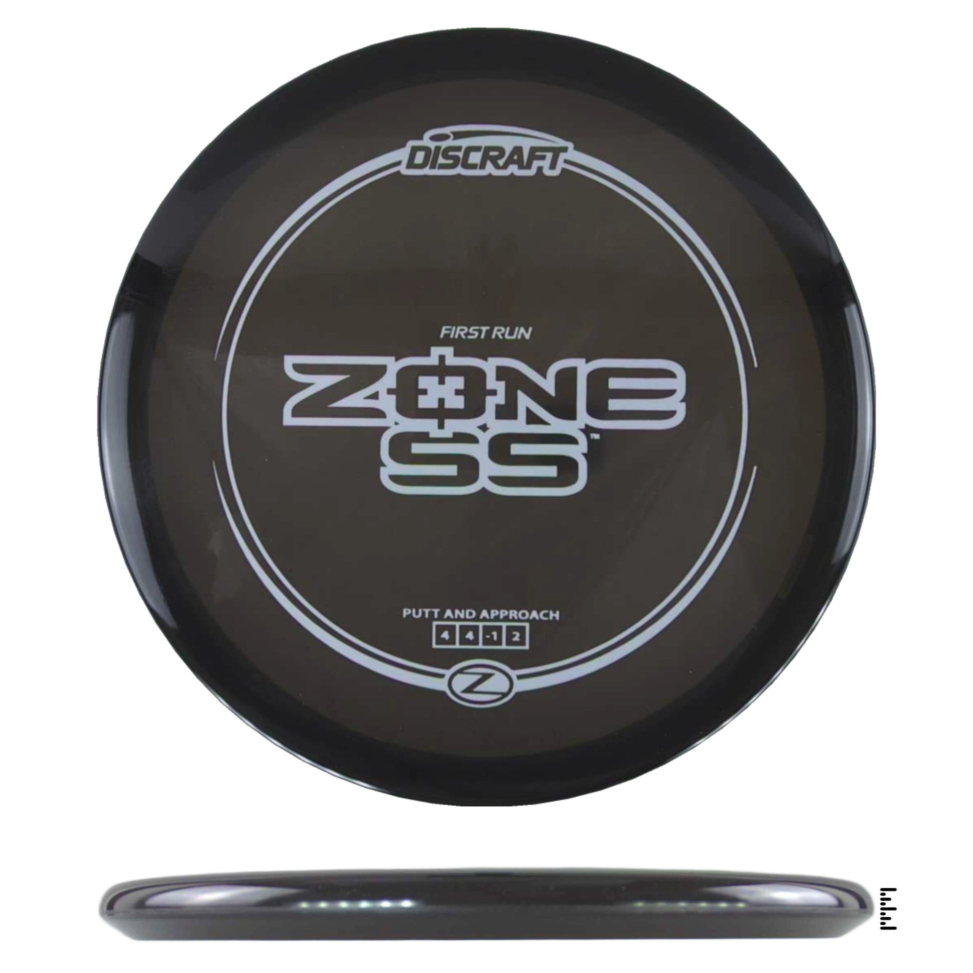 Discraft Z Line Zone SS - First Run - Black - Powergrip USA