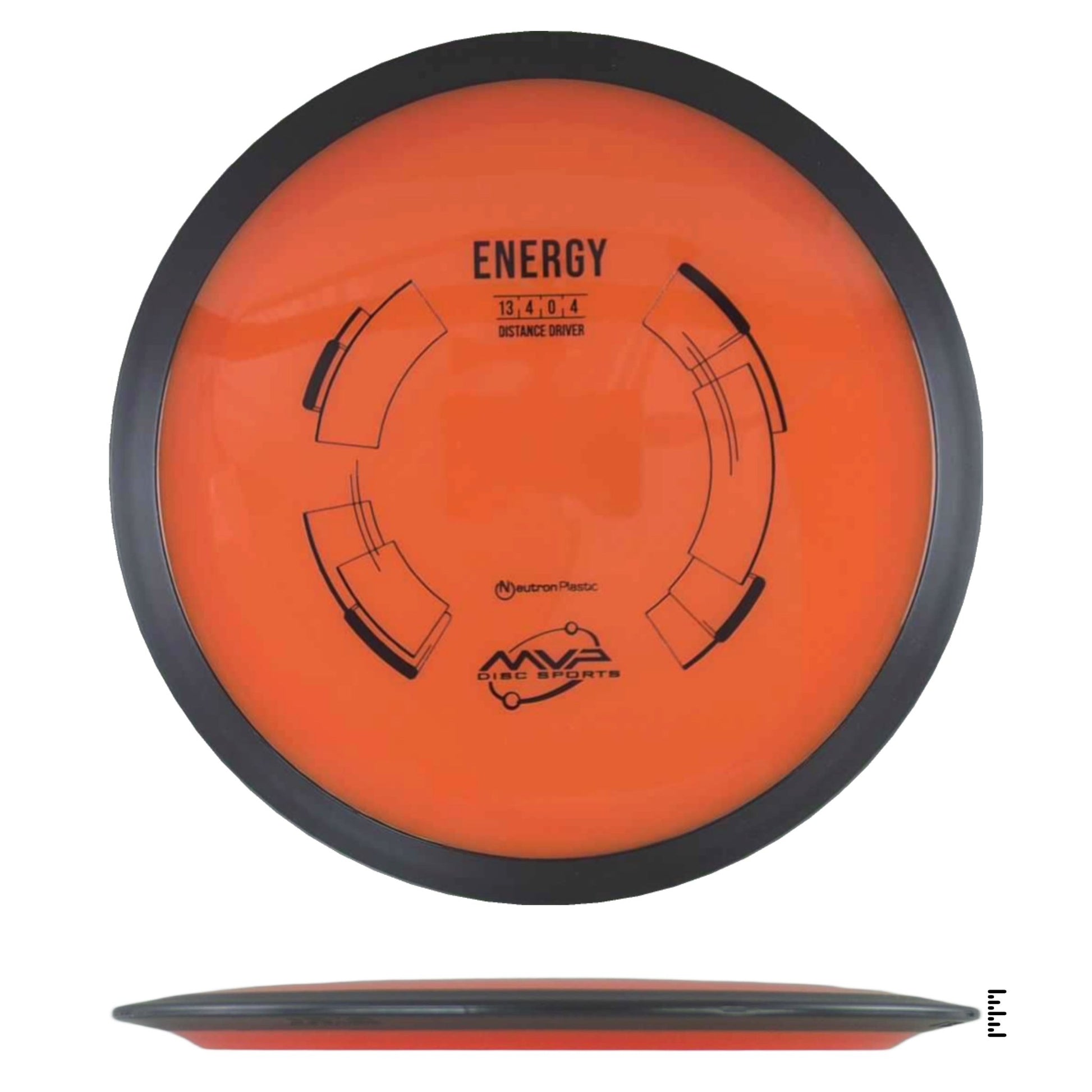 MVP Disc Sports Neutron Energy - Orange - Powergrip USA