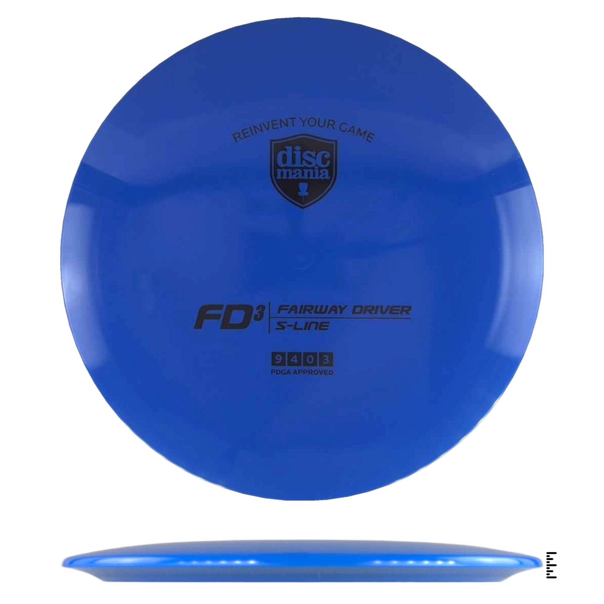 Discmania S - Line FD3 - Blue - Powergrip USA