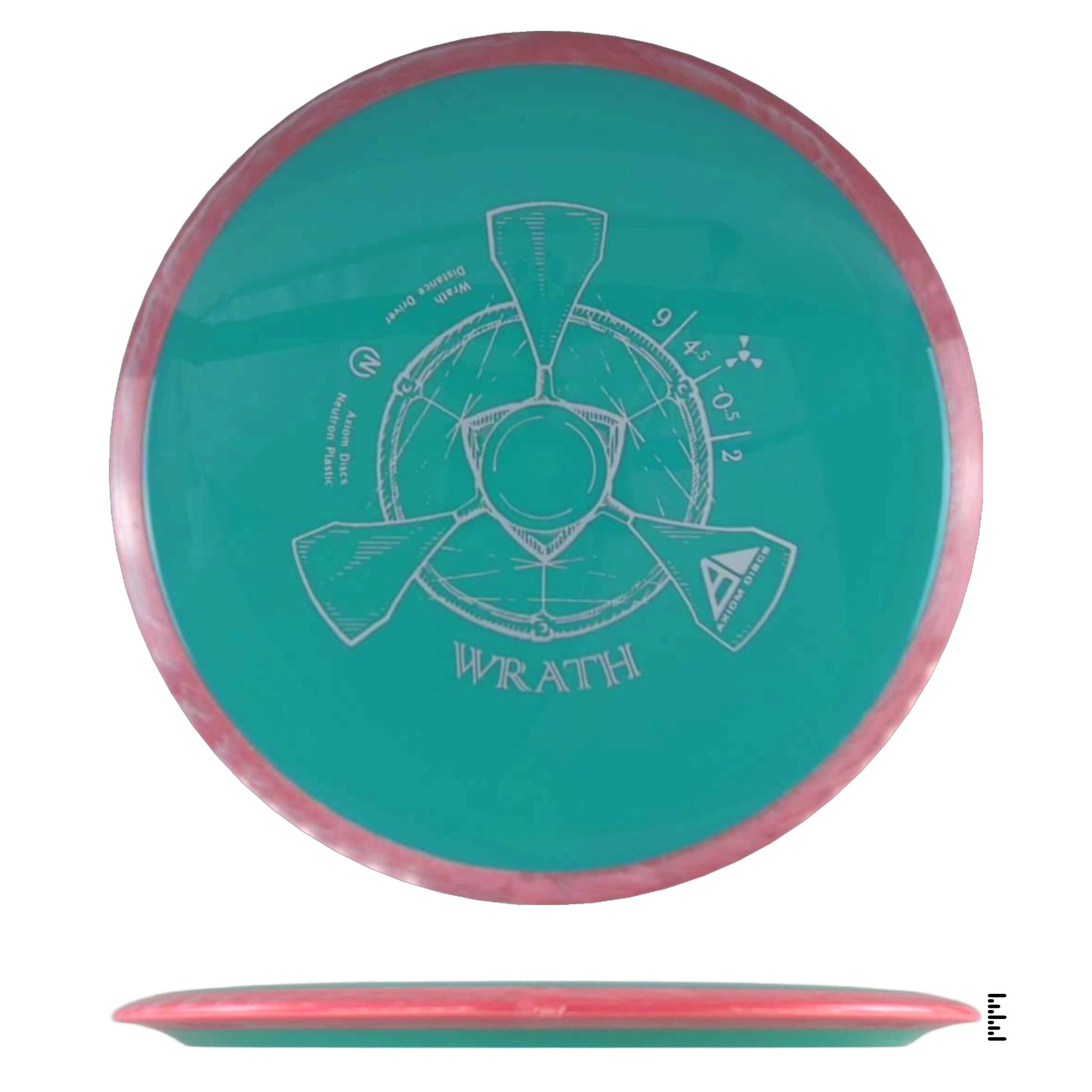 Axiom Discs Neutron Wrath - Green / Red - Powergrip USA