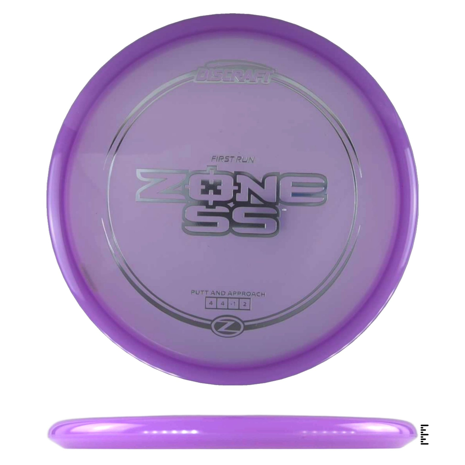 Discraft Z Line Zone SS - First Run - Plum - Powergrip USA