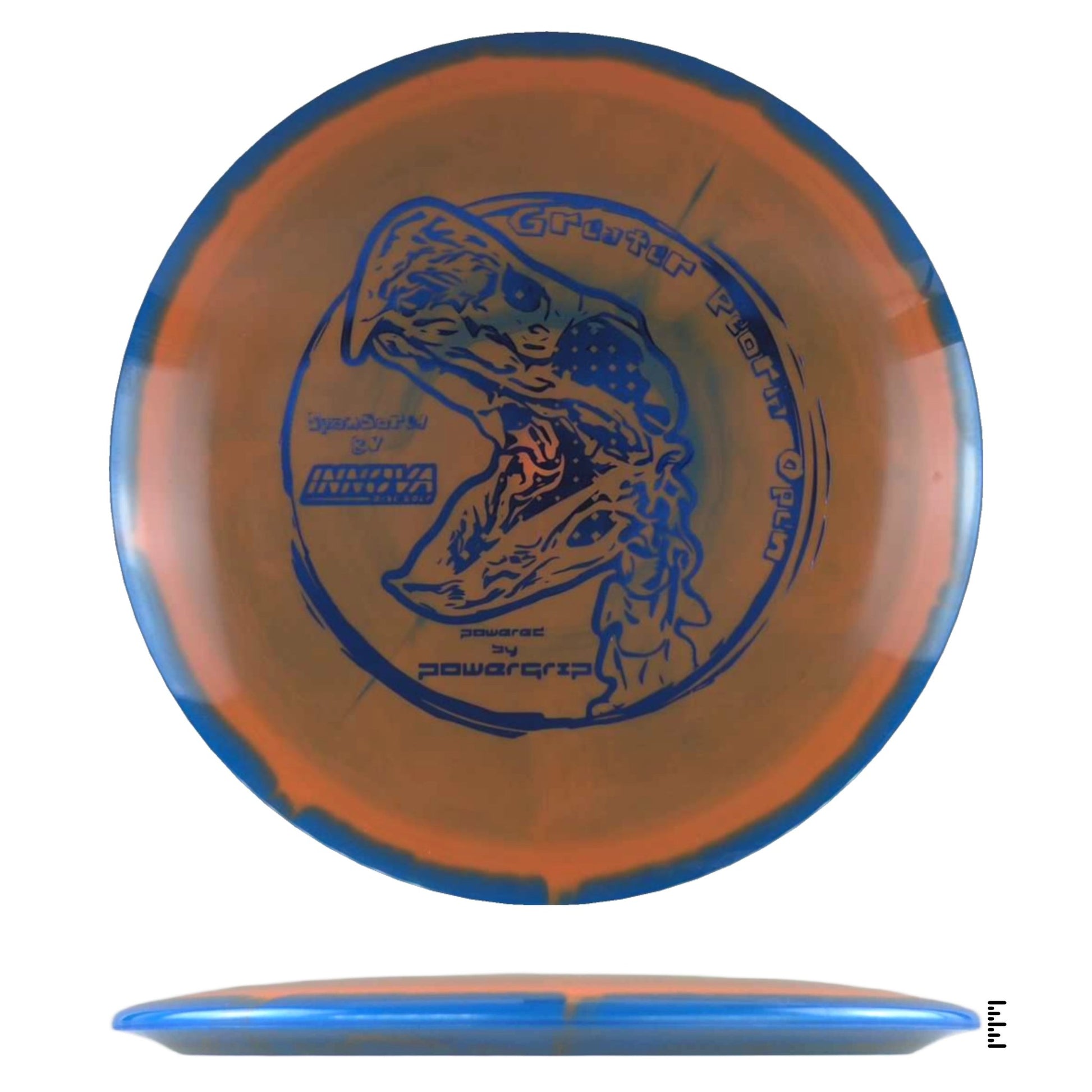 Innova Halo TeeBird3 - 2024 Greater Peoria Open - Orange / Blue - Powergrip USA