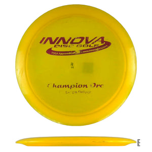 Yellow Innova Kampion Orc Disc Golf Driver