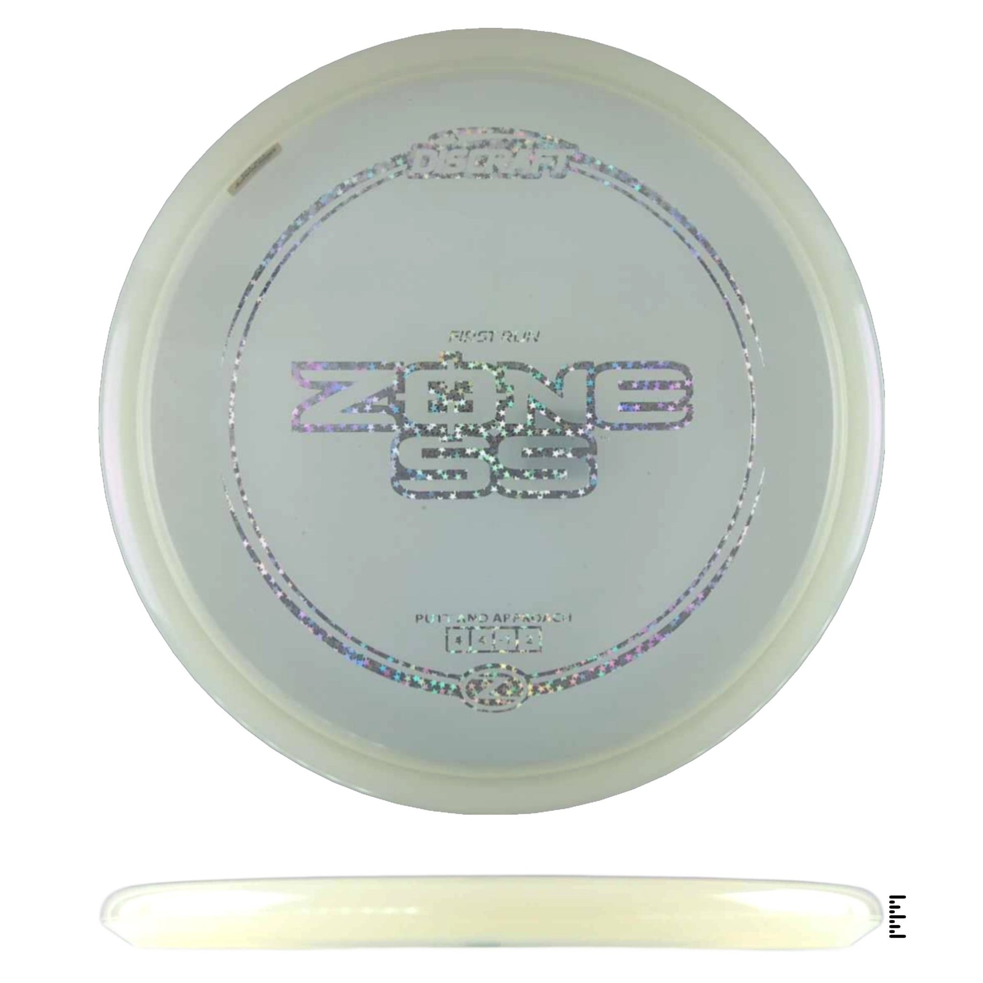 Discraft Z Line Zone SS - First Run - White - Powergrip USA